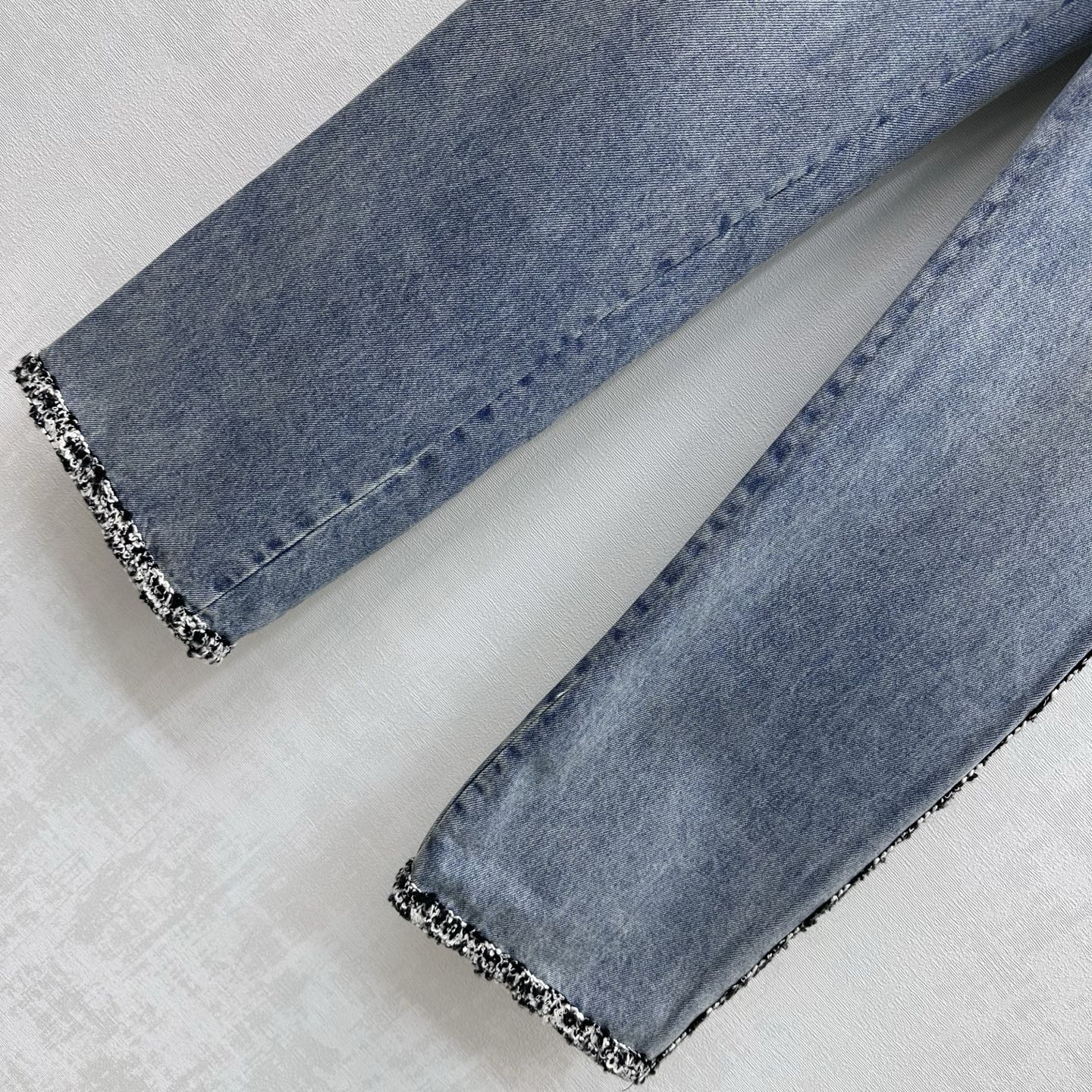 Patchwork Denim Pants