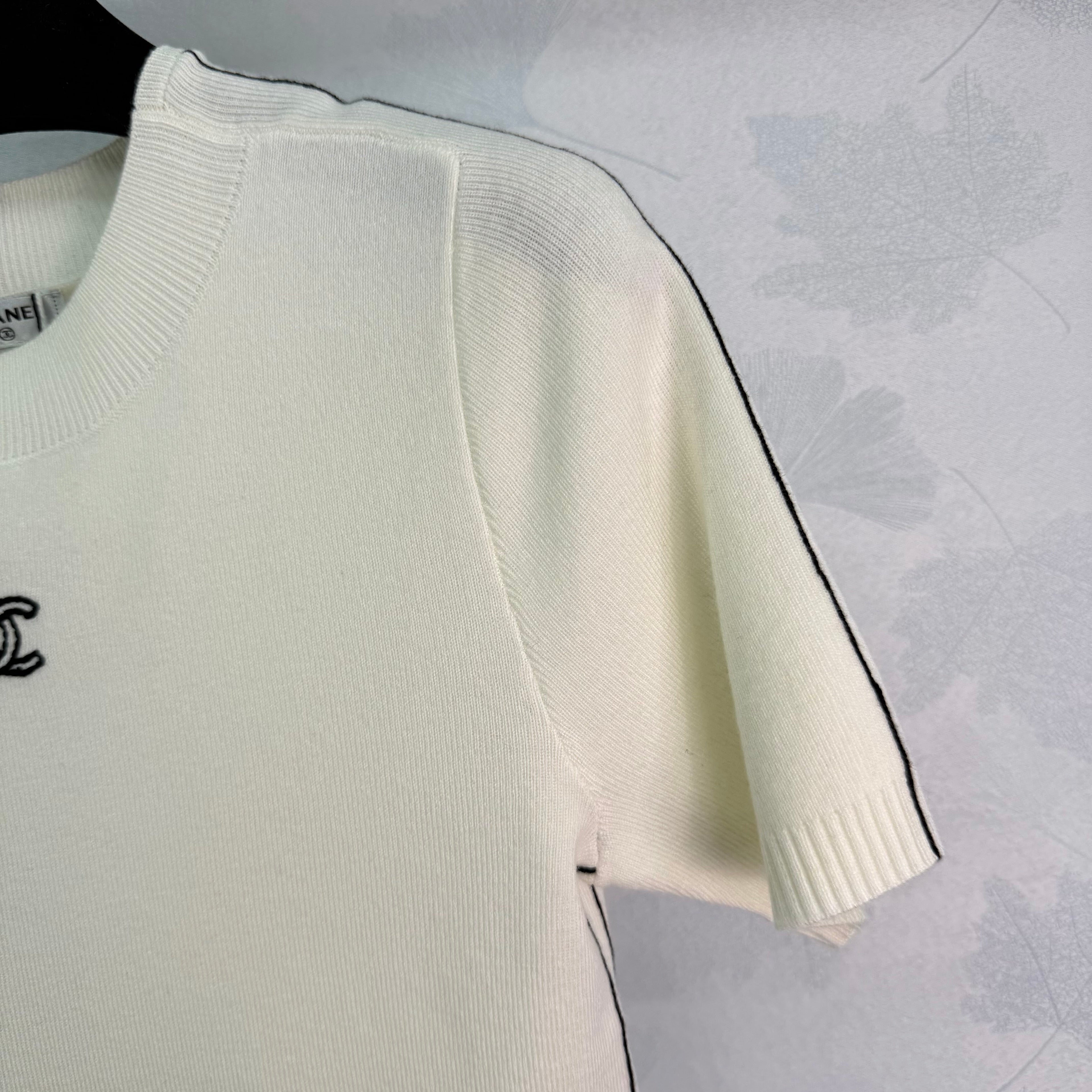 Knitted Short-Sleeve T-Shirt
