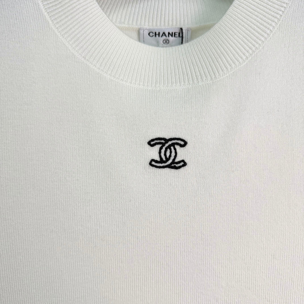 Knitted Short-Sleeve T-Shirt