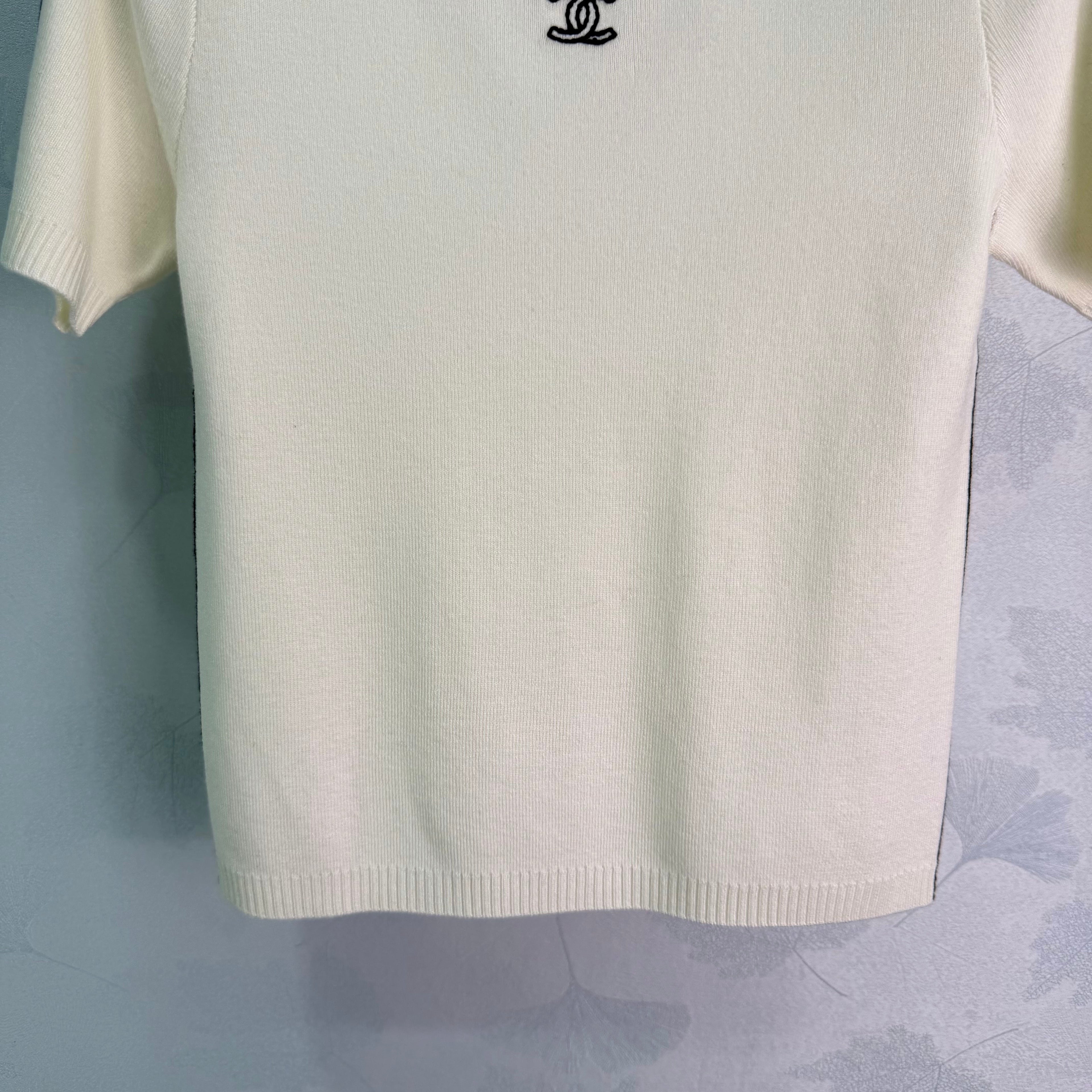 Knitted Short-Sleeve T-Shirt