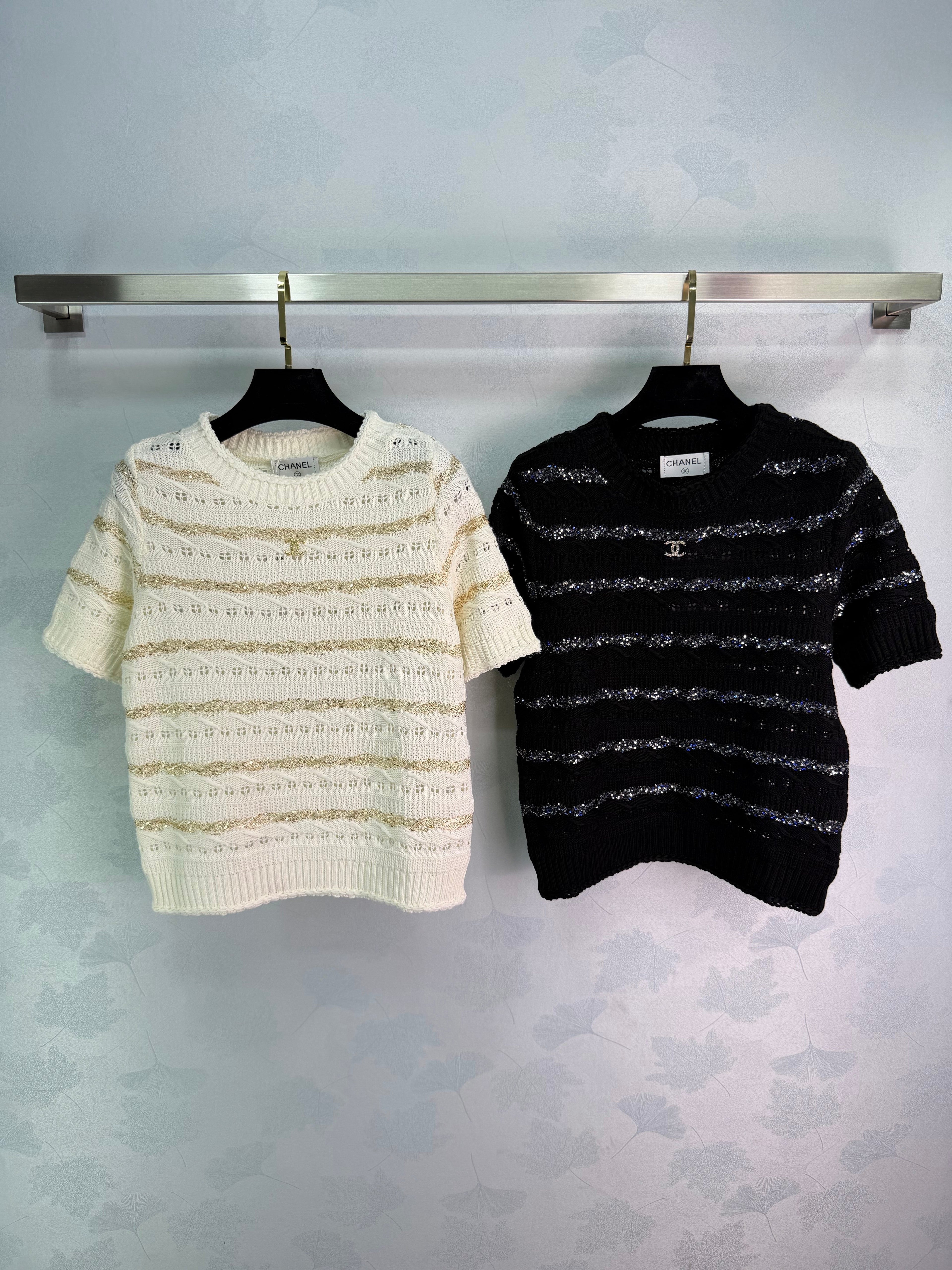 Knitted Short-Sleeve T-Shirt
