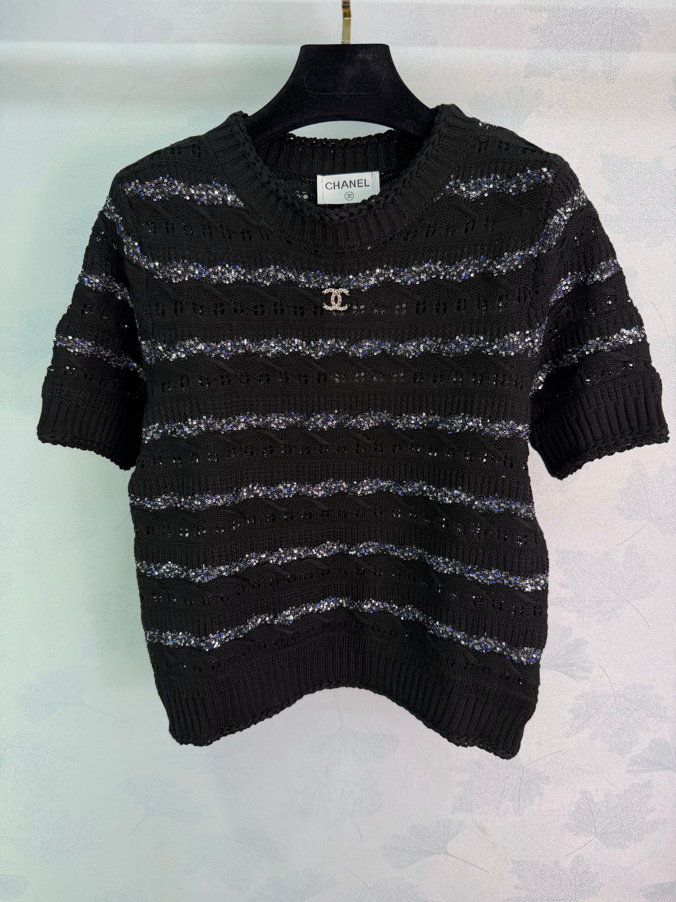 Knitted Short-Sleeve T-Shirt
