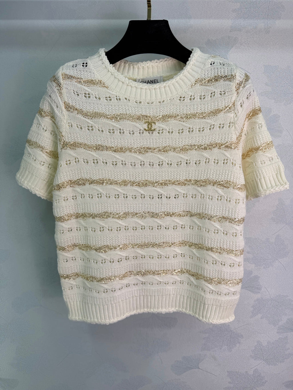Knitted Short-Sleeve T-Shirt