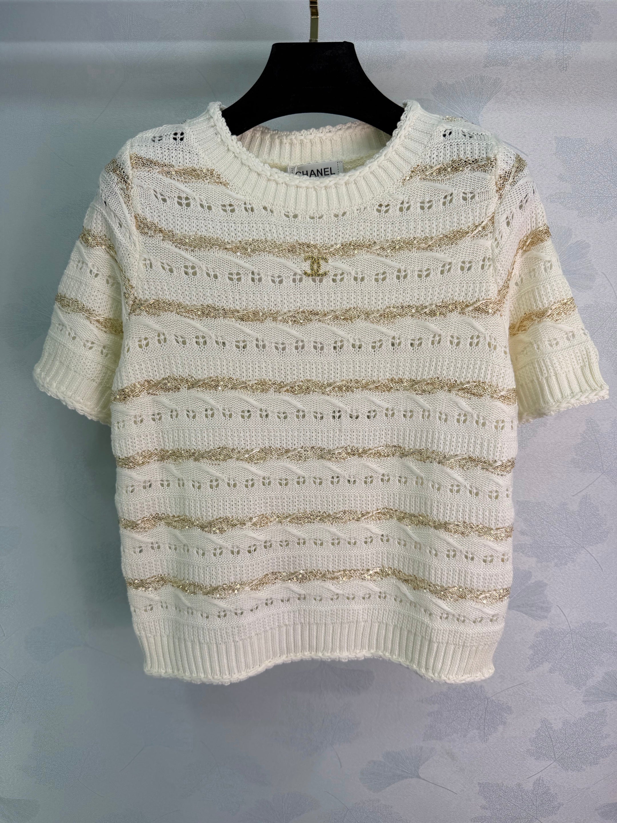 Knitted Short-Sleeve T-Shirt