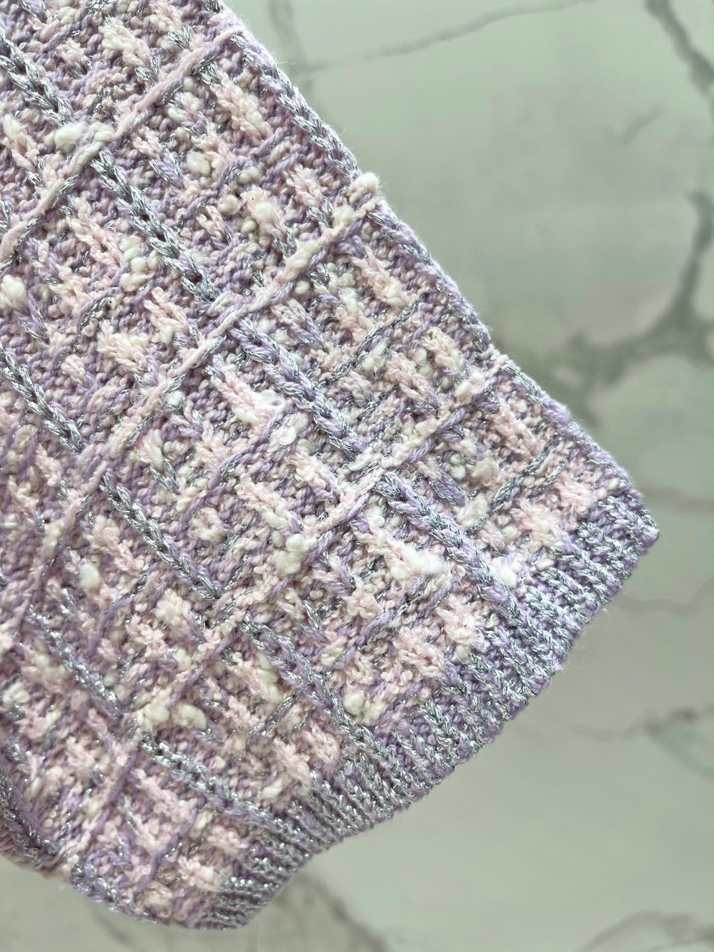 Heavily Beaded Tweed Jacket