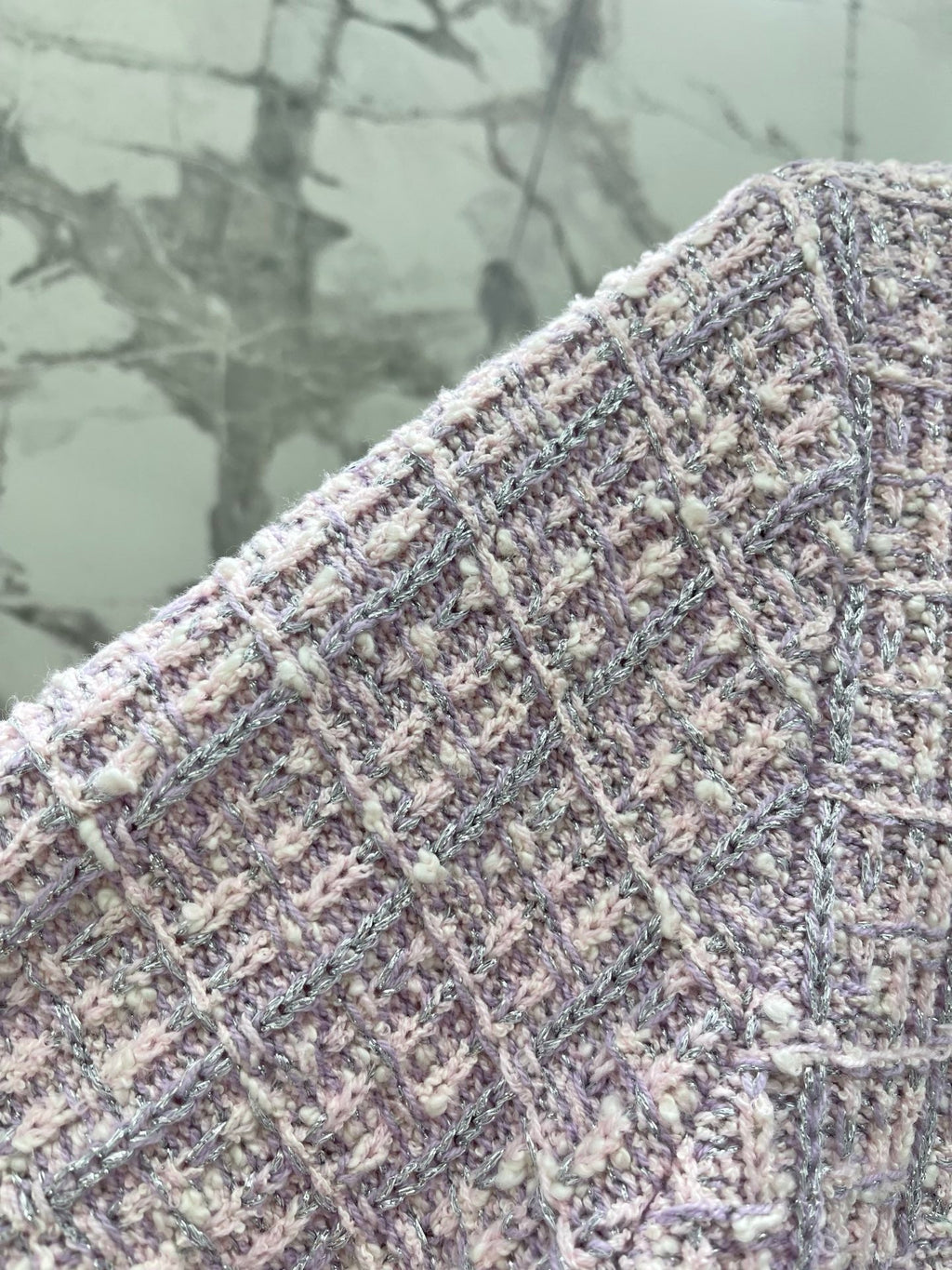 Heavily Beaded Tweed Jacket