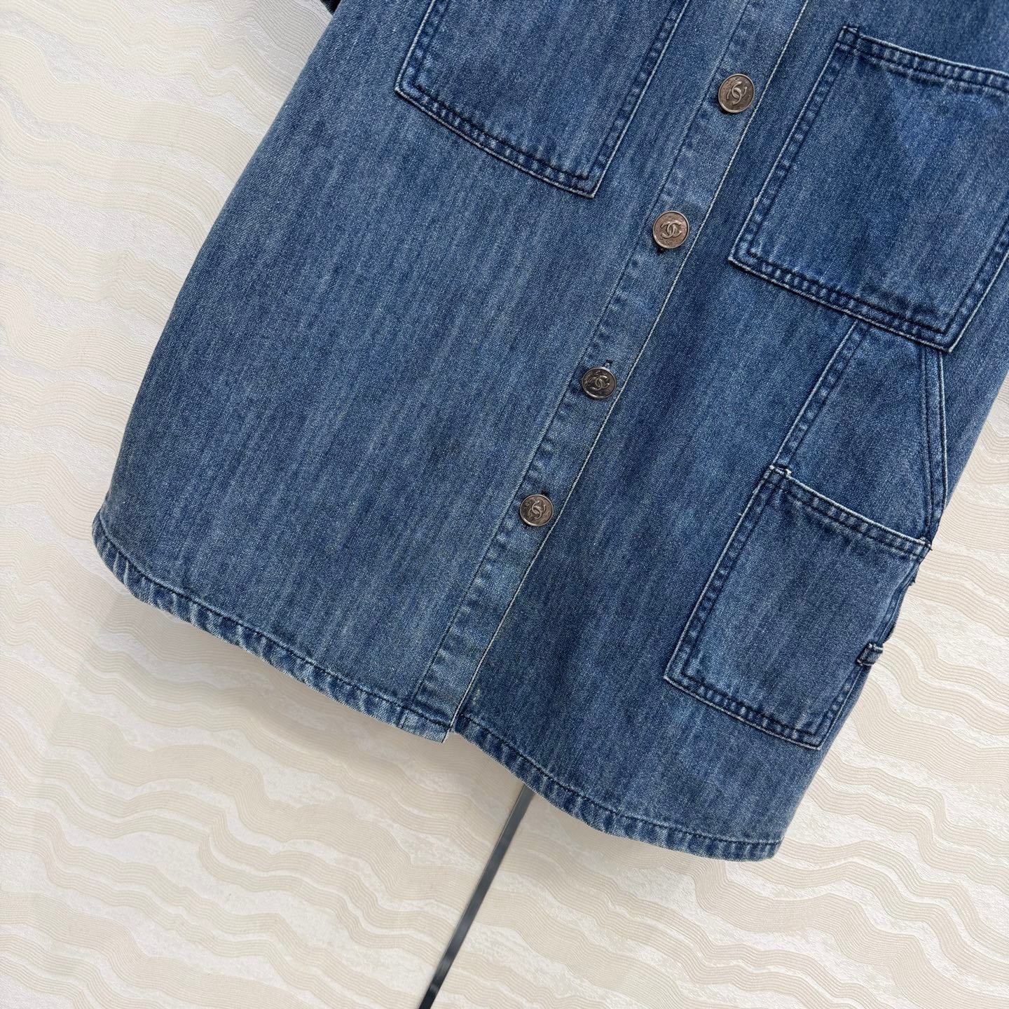 Danny Short-Sleeve Denim Shirt