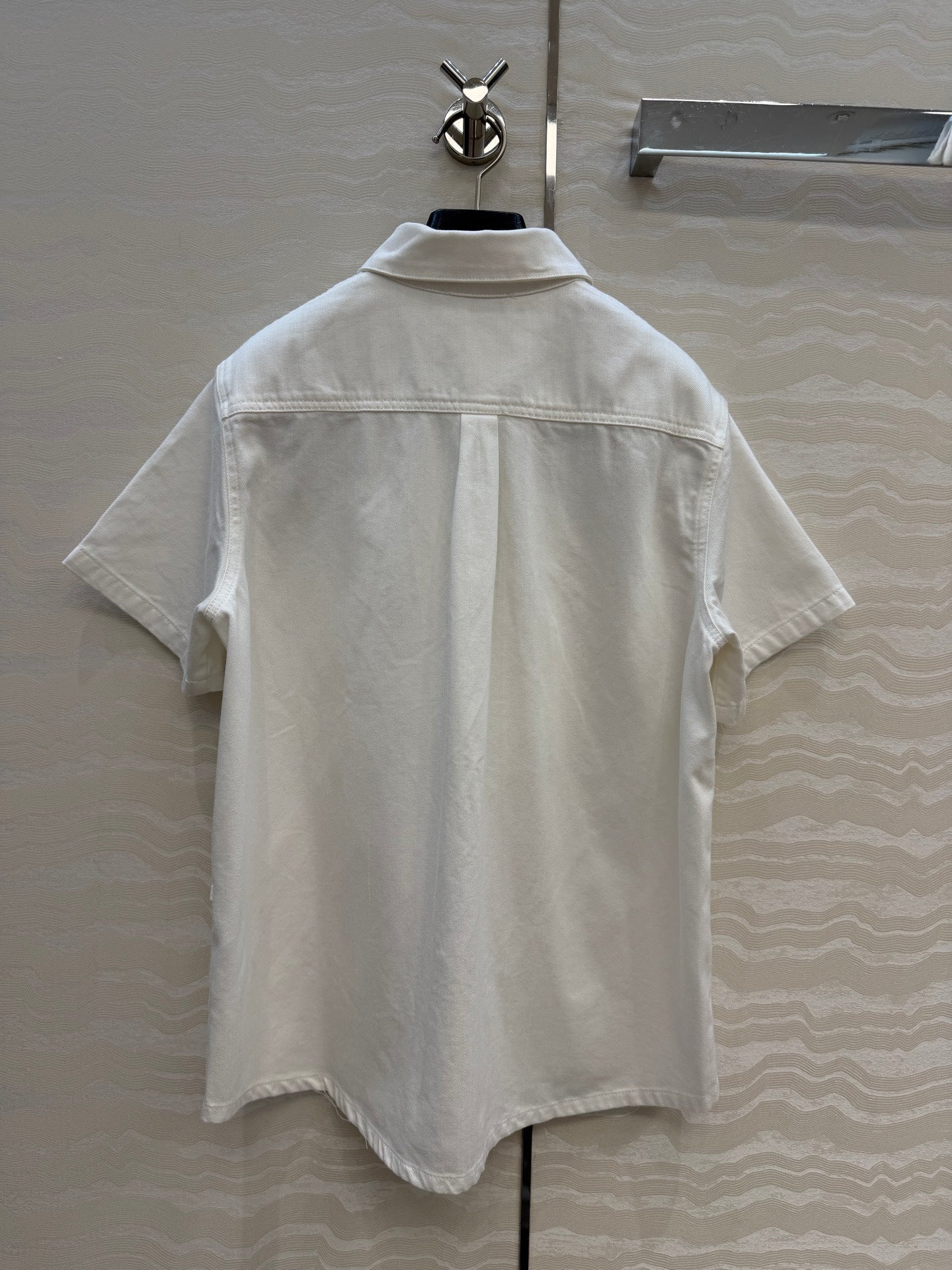 Danny Short-Sleeve Denim Shirt