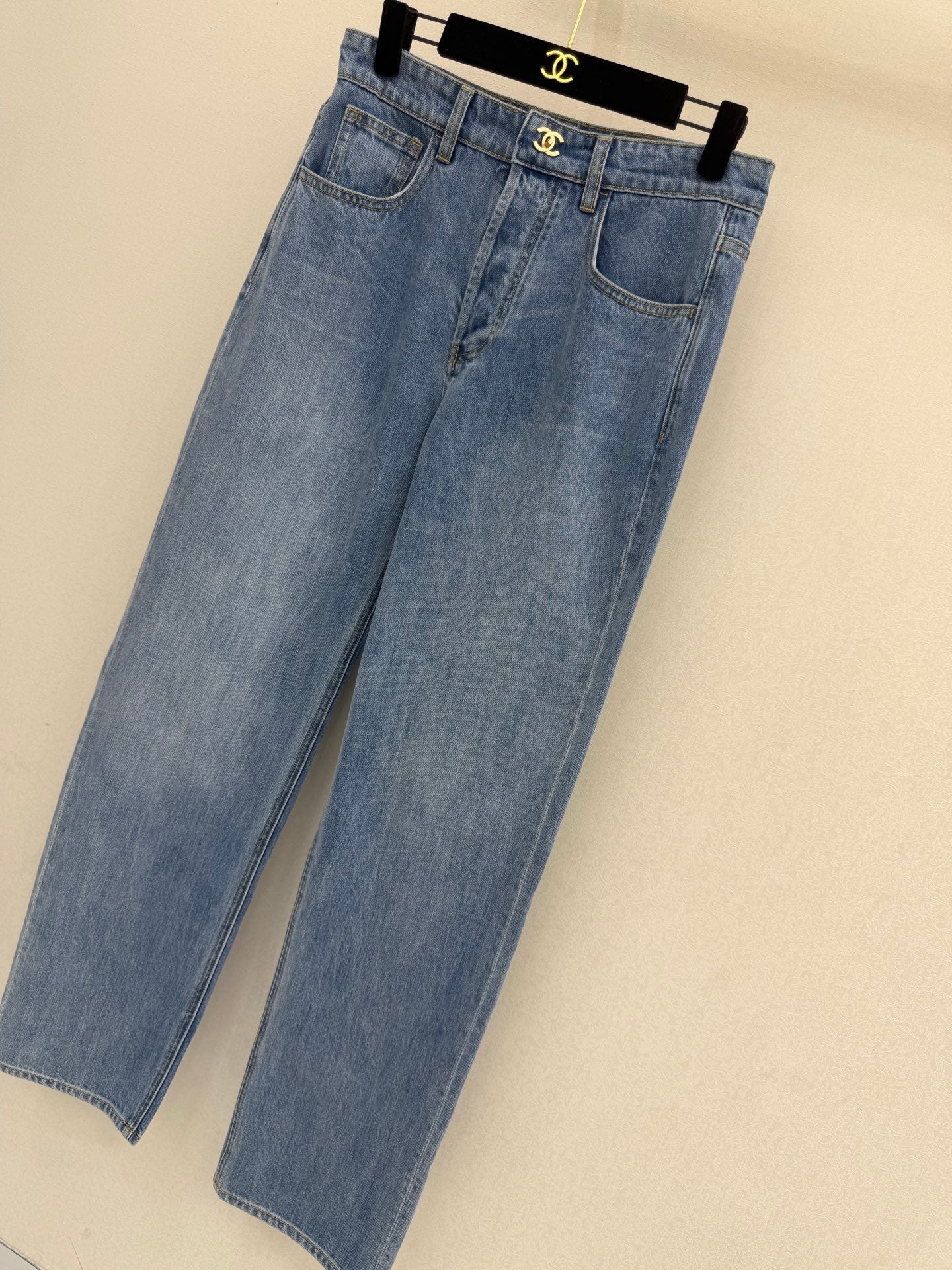 Patchwork Denim Pants