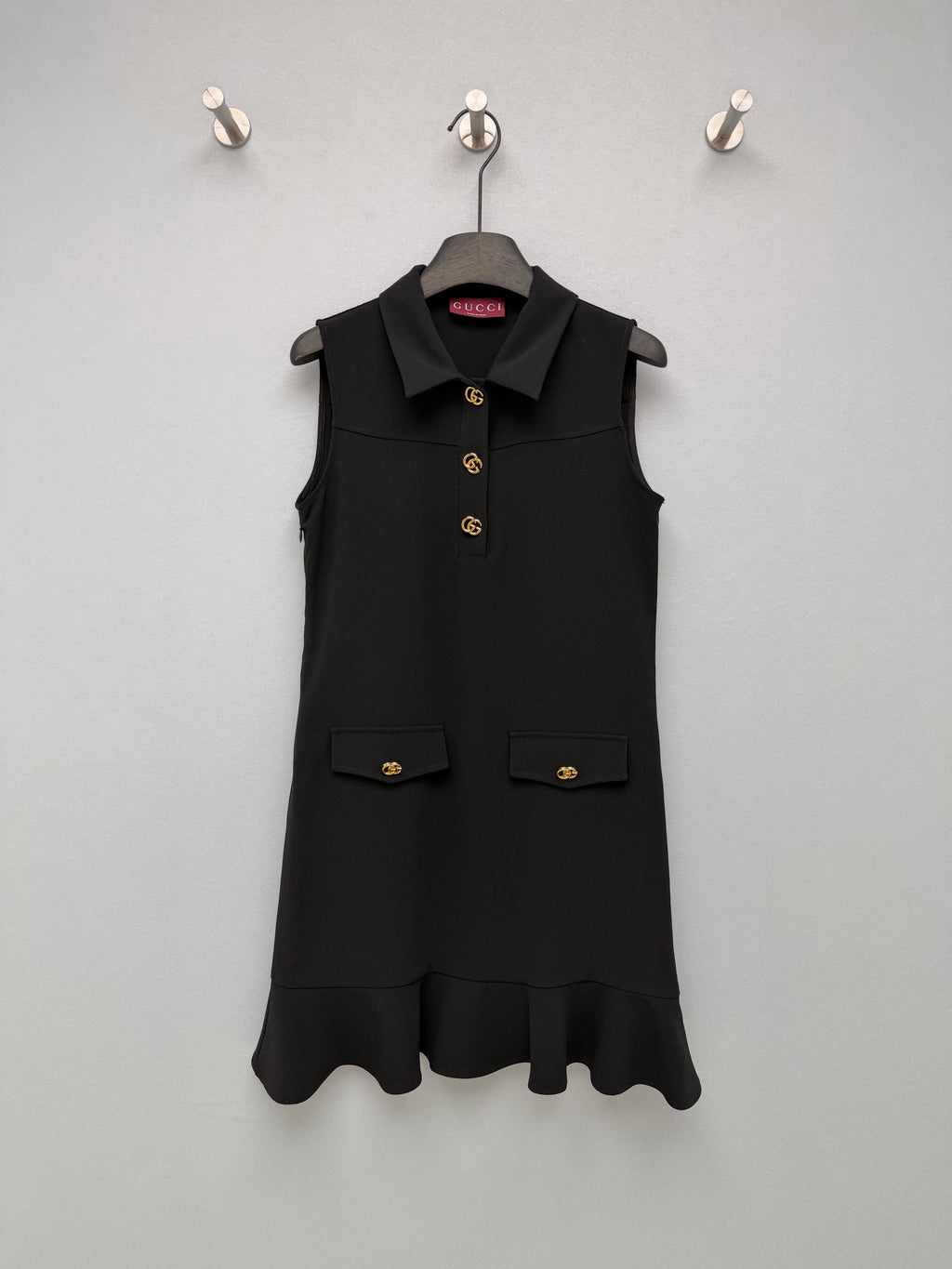 Black Sleeveless Fishtail Dress