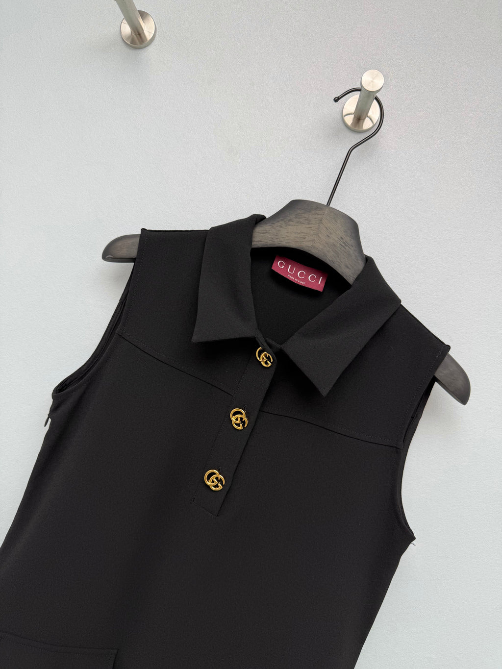 Black Sleeveless Fishtail Dress