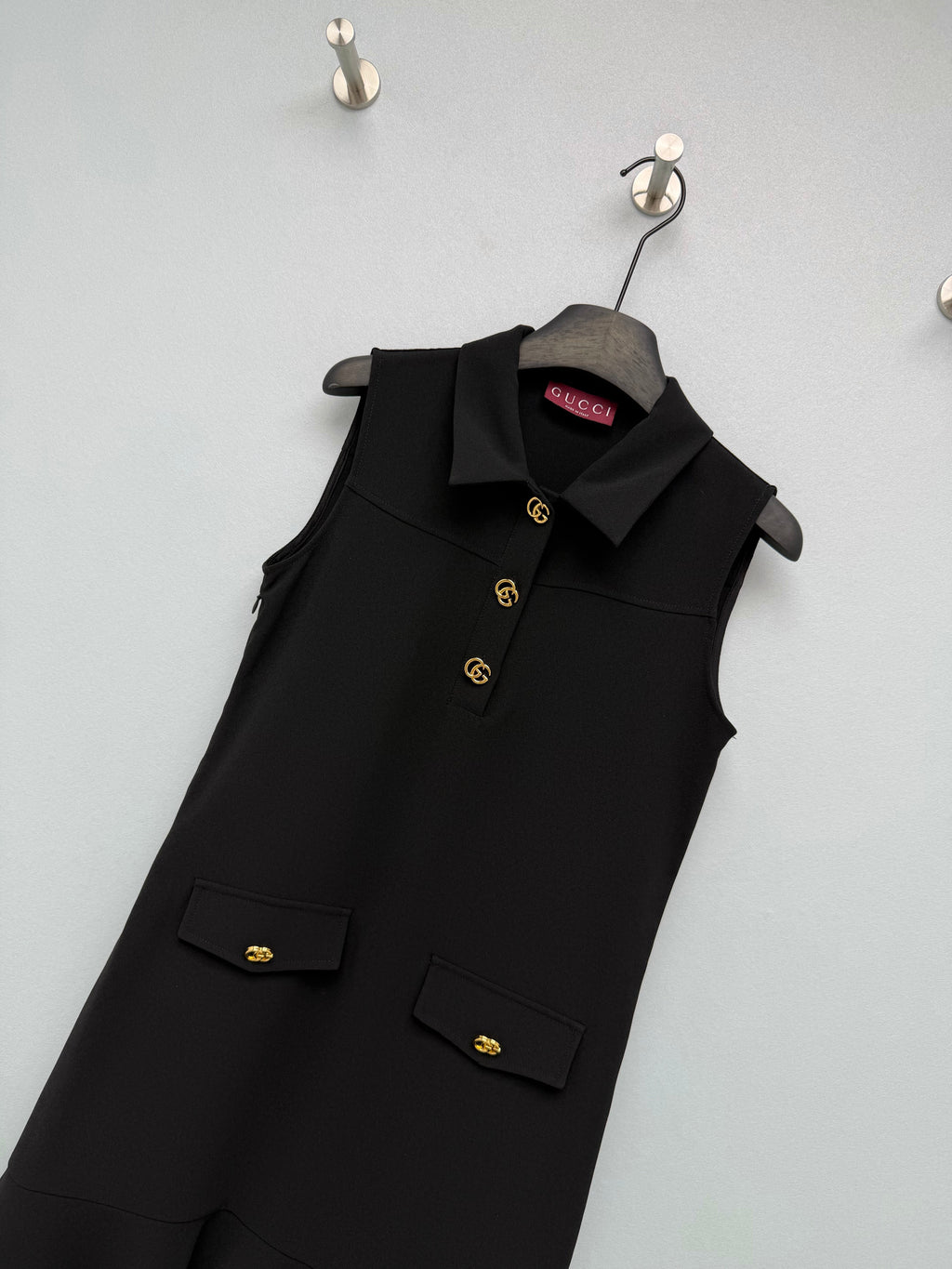 Black Sleeveless Fishtail Dress