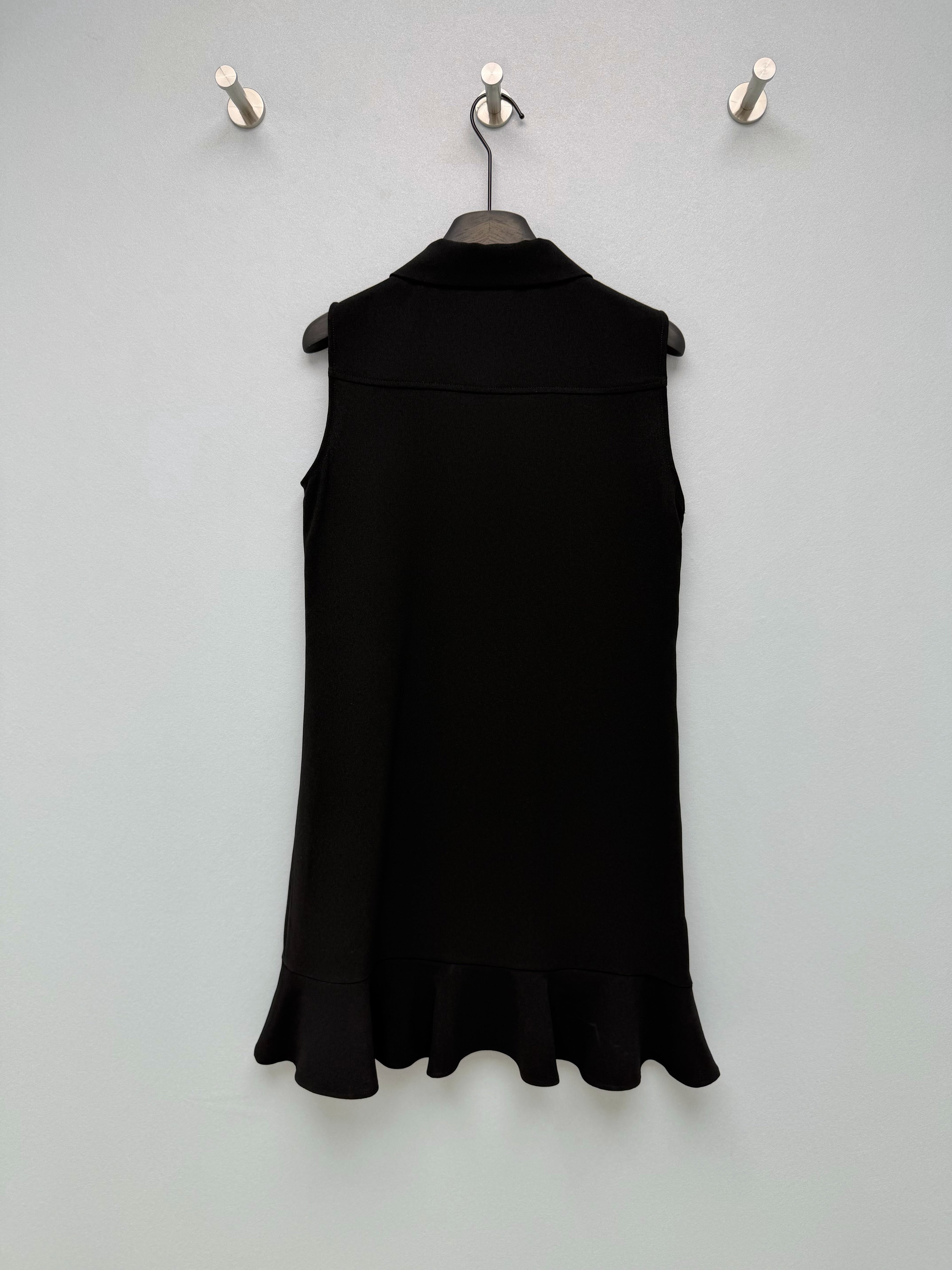 Black Sleeveless Fishtail Dress