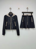 Lightweight Windbreaker Jacket &amp; Skirt Set