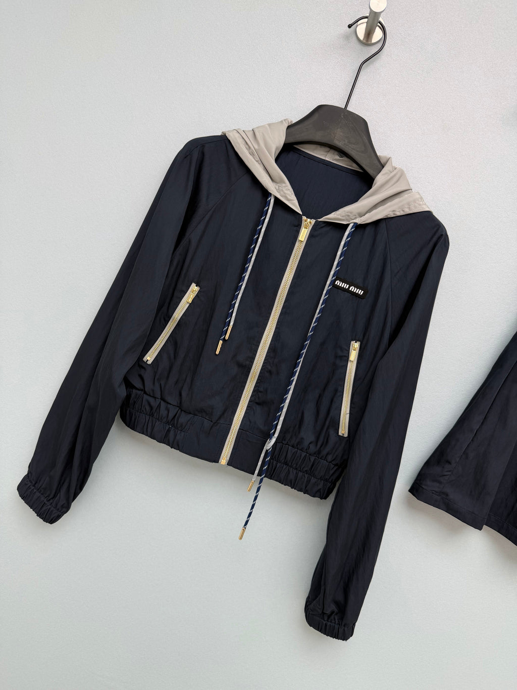 Lightweight Windbreaker Jacket &amp; Skirt Set