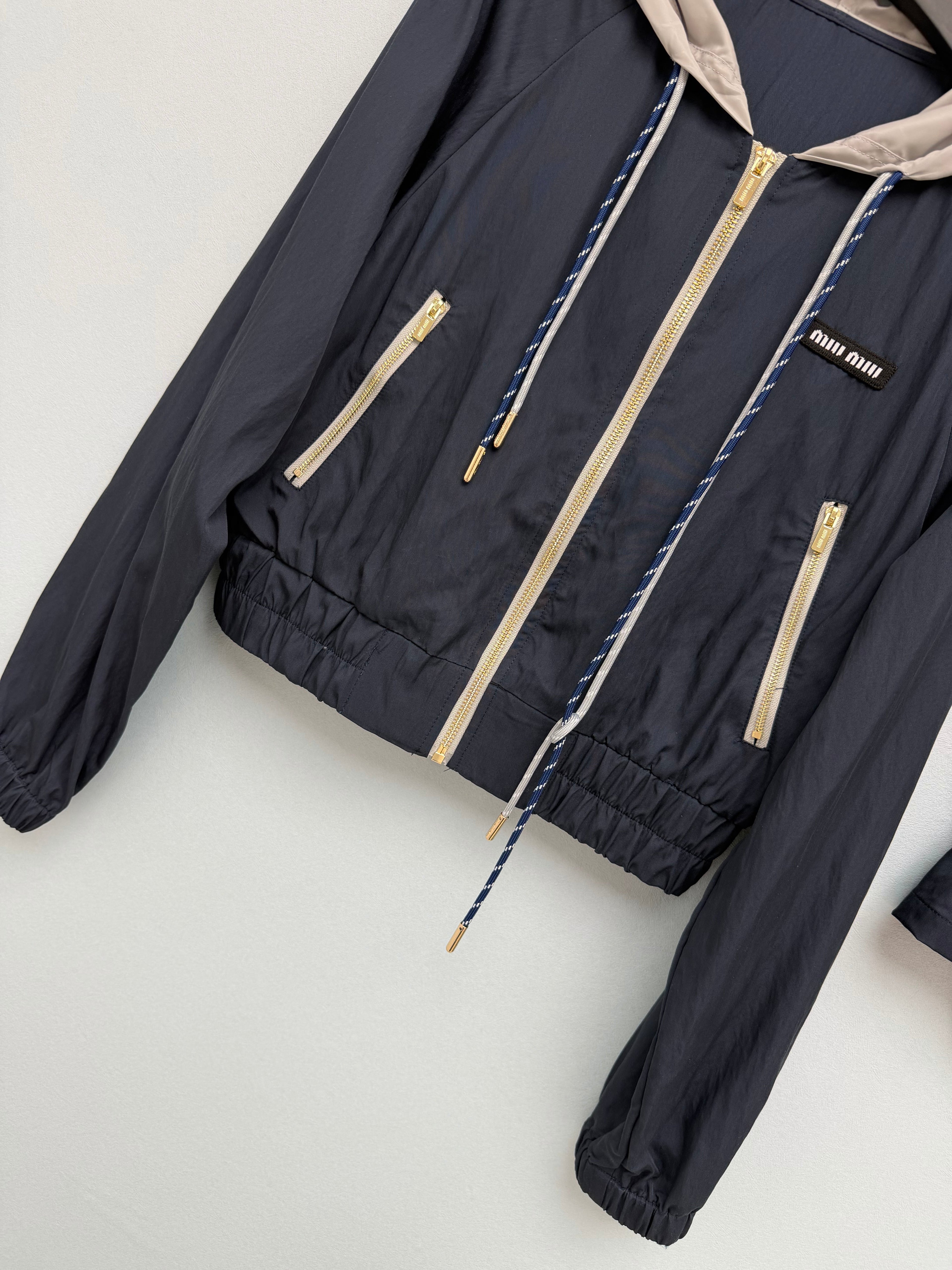 Lightweight Windbreaker Jacket &amp; Skirt Set
