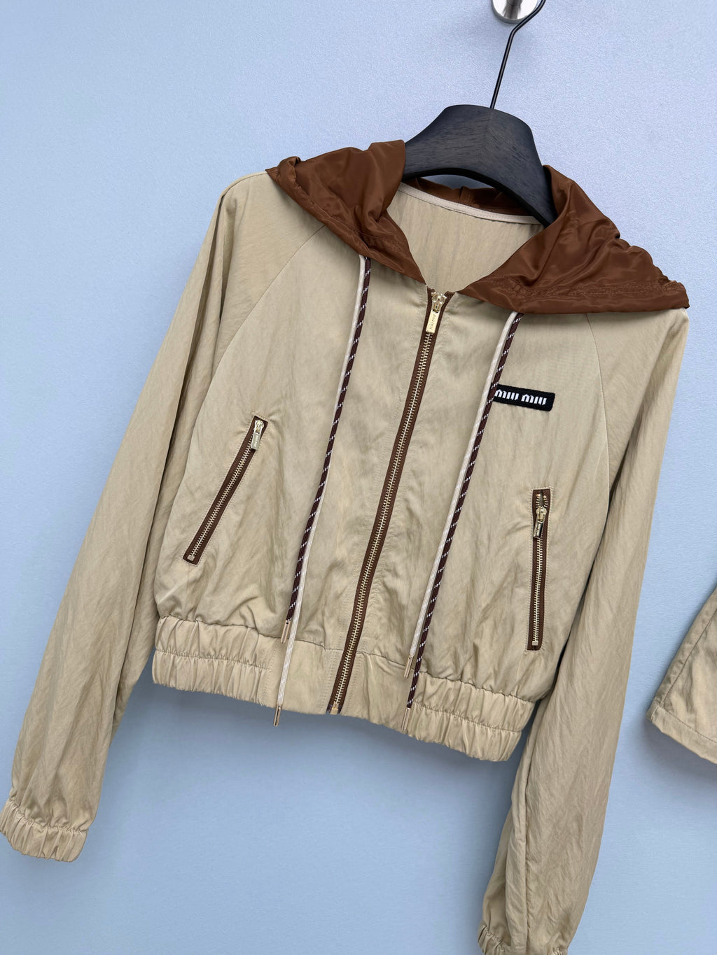 Lightweight Windbreaker Jacket &amp; Skirt Set