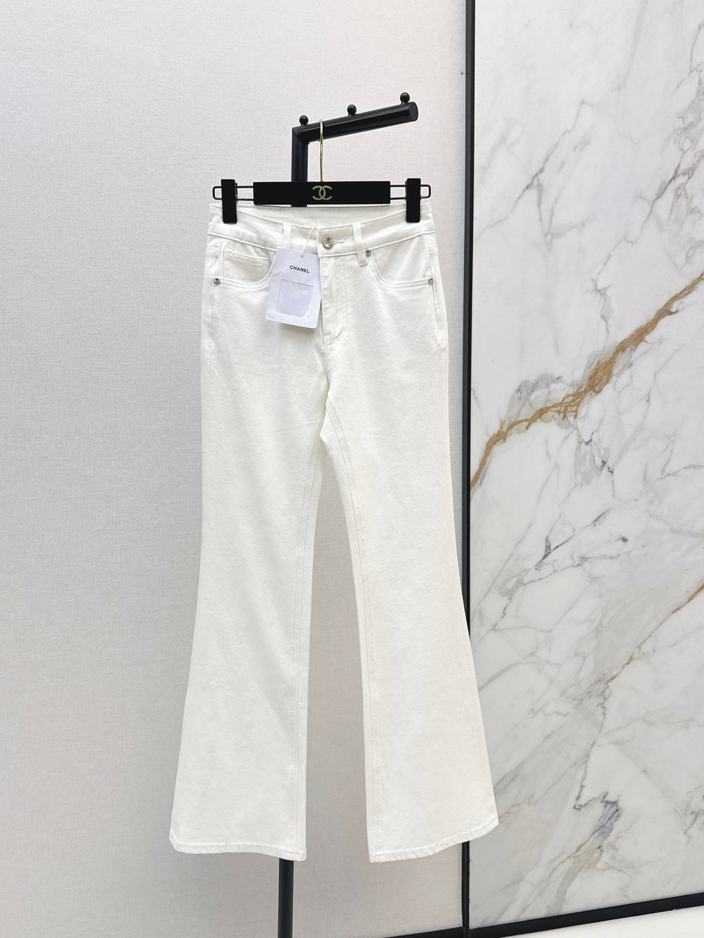 Slim-Fit Flared Jeans