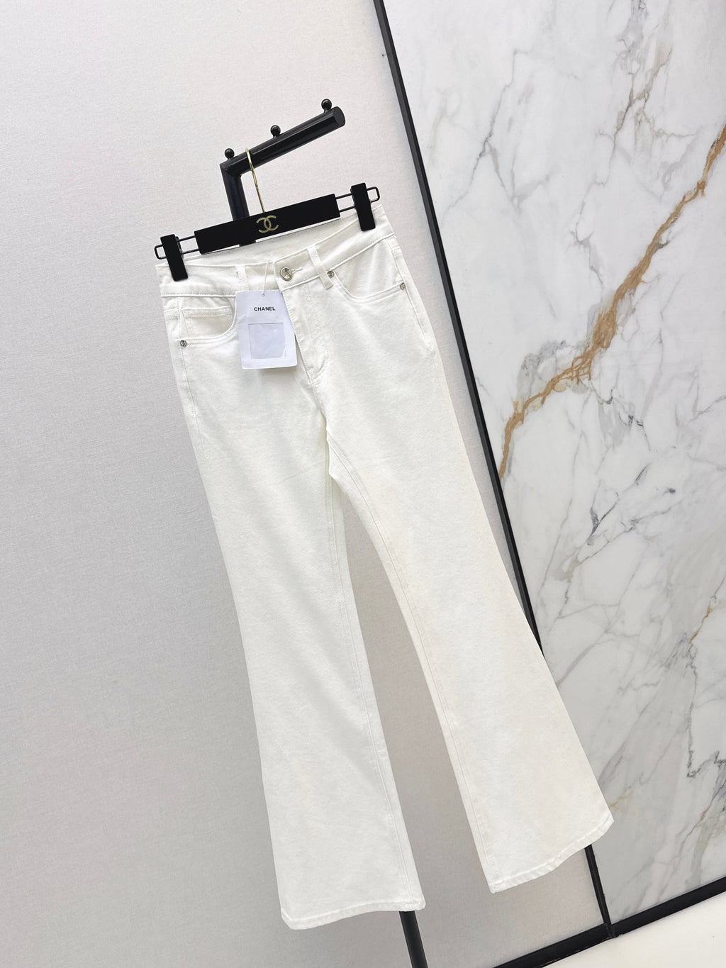 Slim-Fit Flared Jeans
