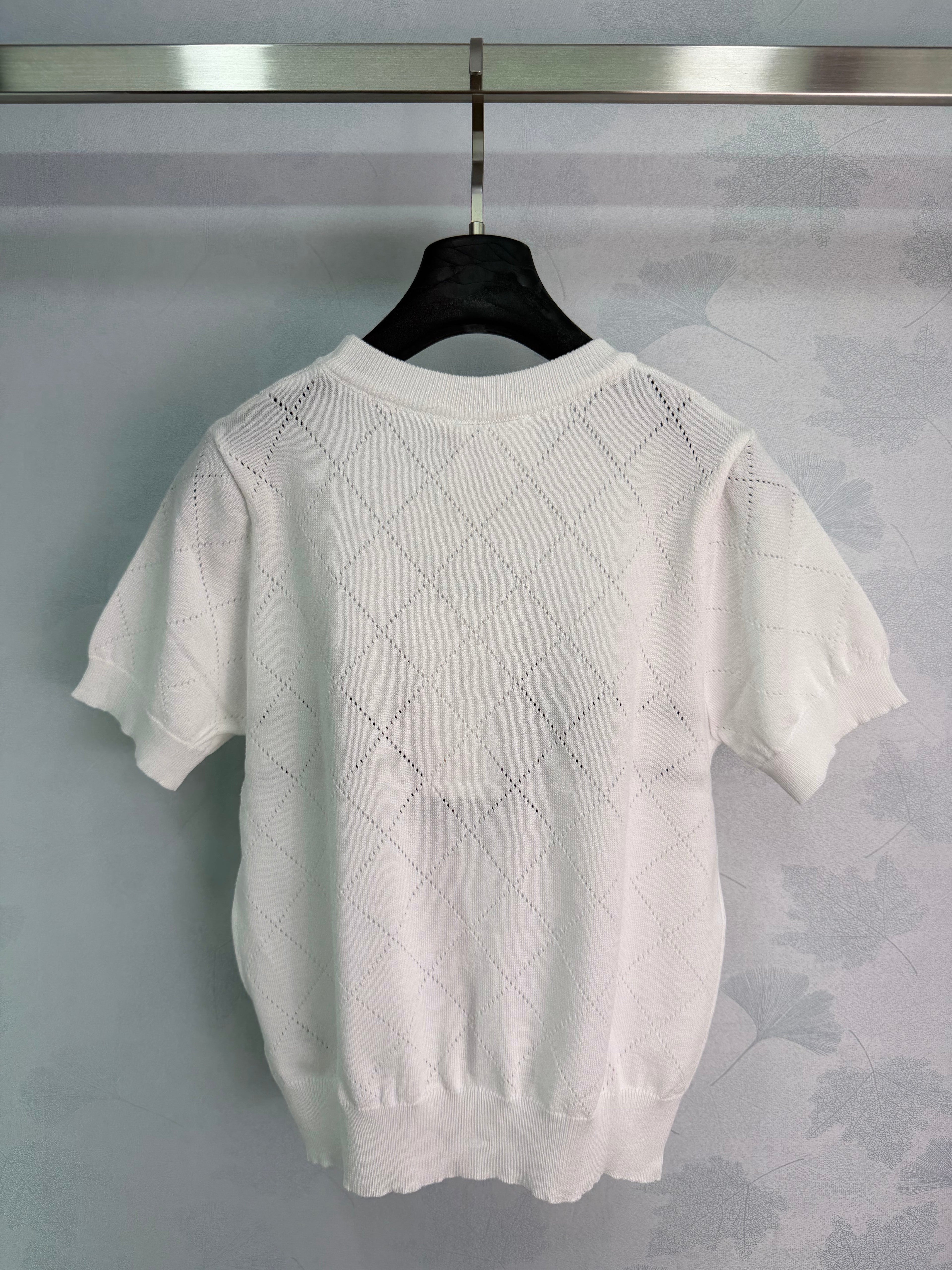 26 New Knitted Short-Sleeve Top
