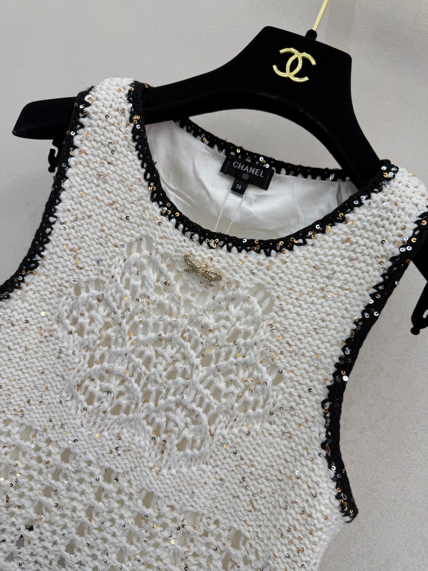Sequin Vest