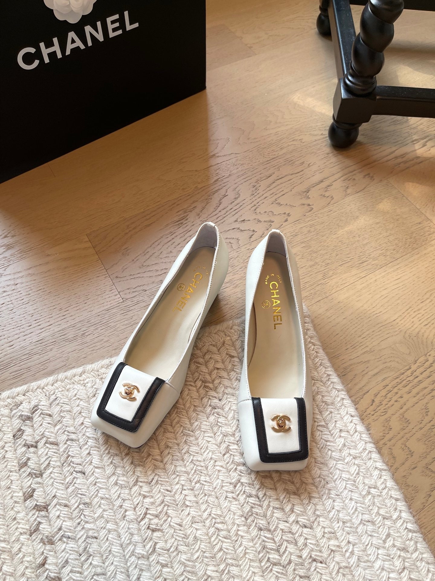 Chunky Heel Mary Janes with Backpack Buckle