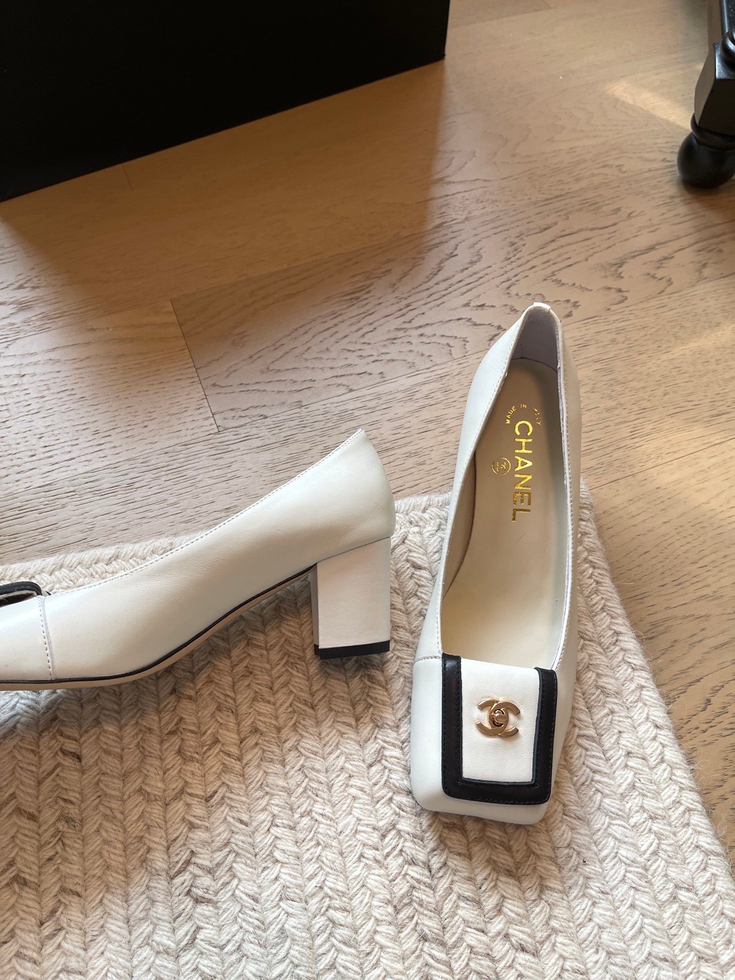 Chunky Heel Mary Janes with Backpack Buckle