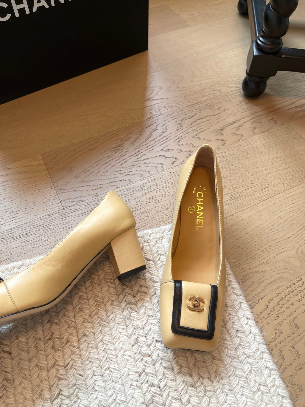 Chunky Heel Mary Janes with Backpack Buckle