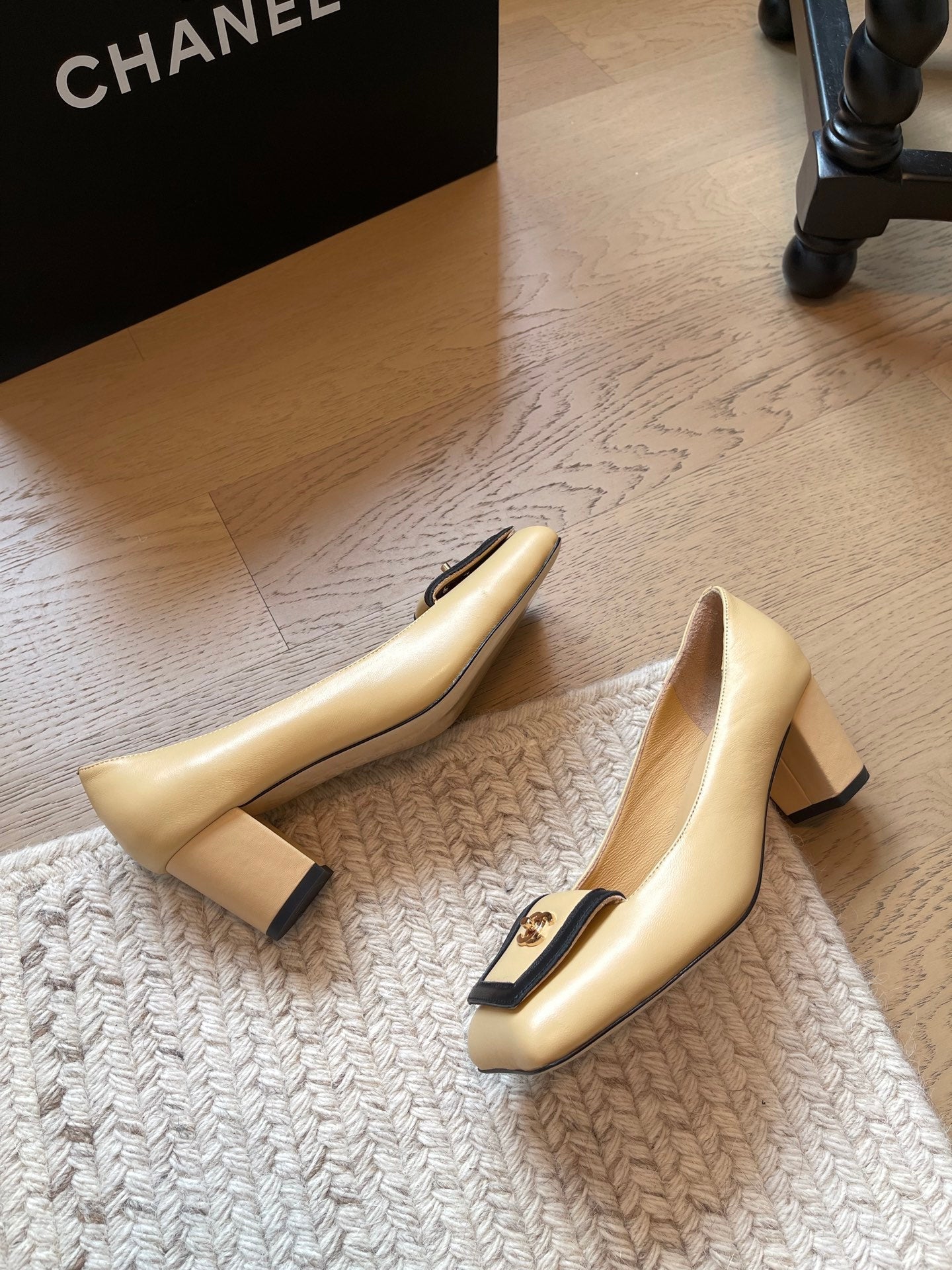 Chunky Heel Mary Janes with Backpack Buckle