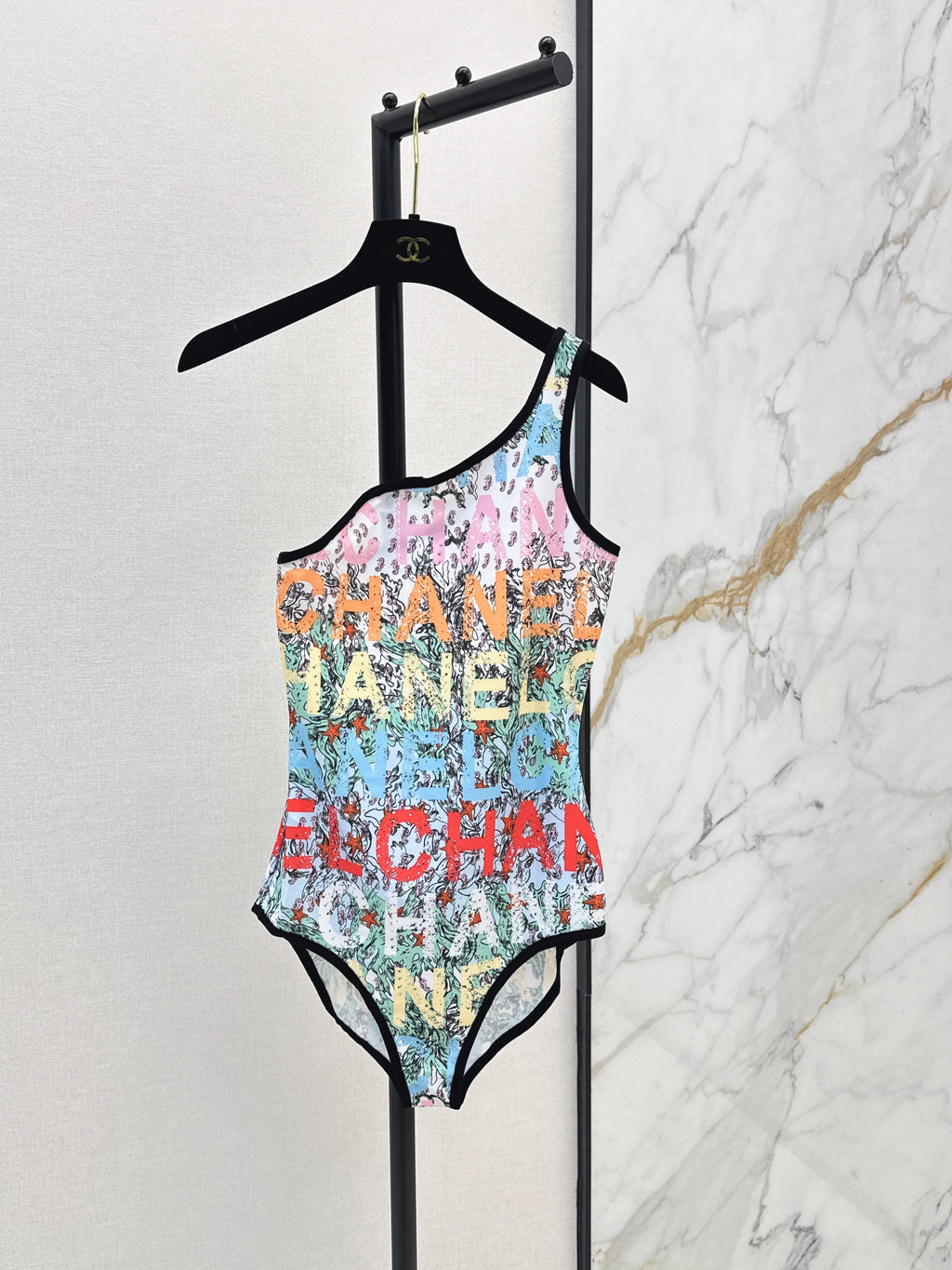 Graffiti One-Piece Swimsuit
