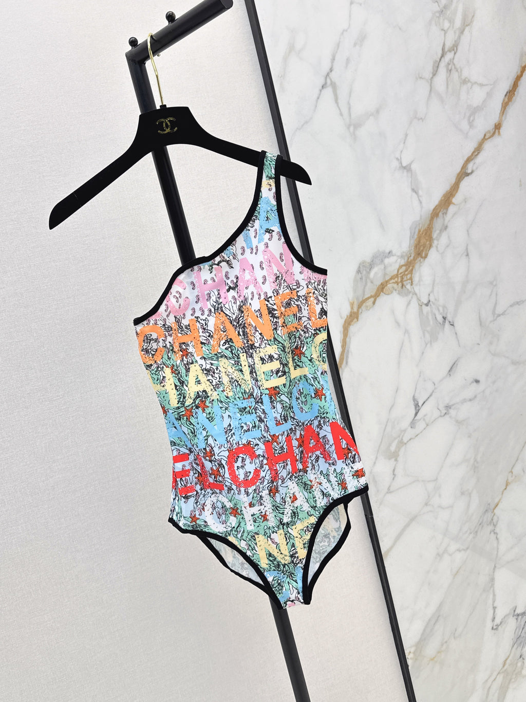 Graffiti One-Piece Swimsuit