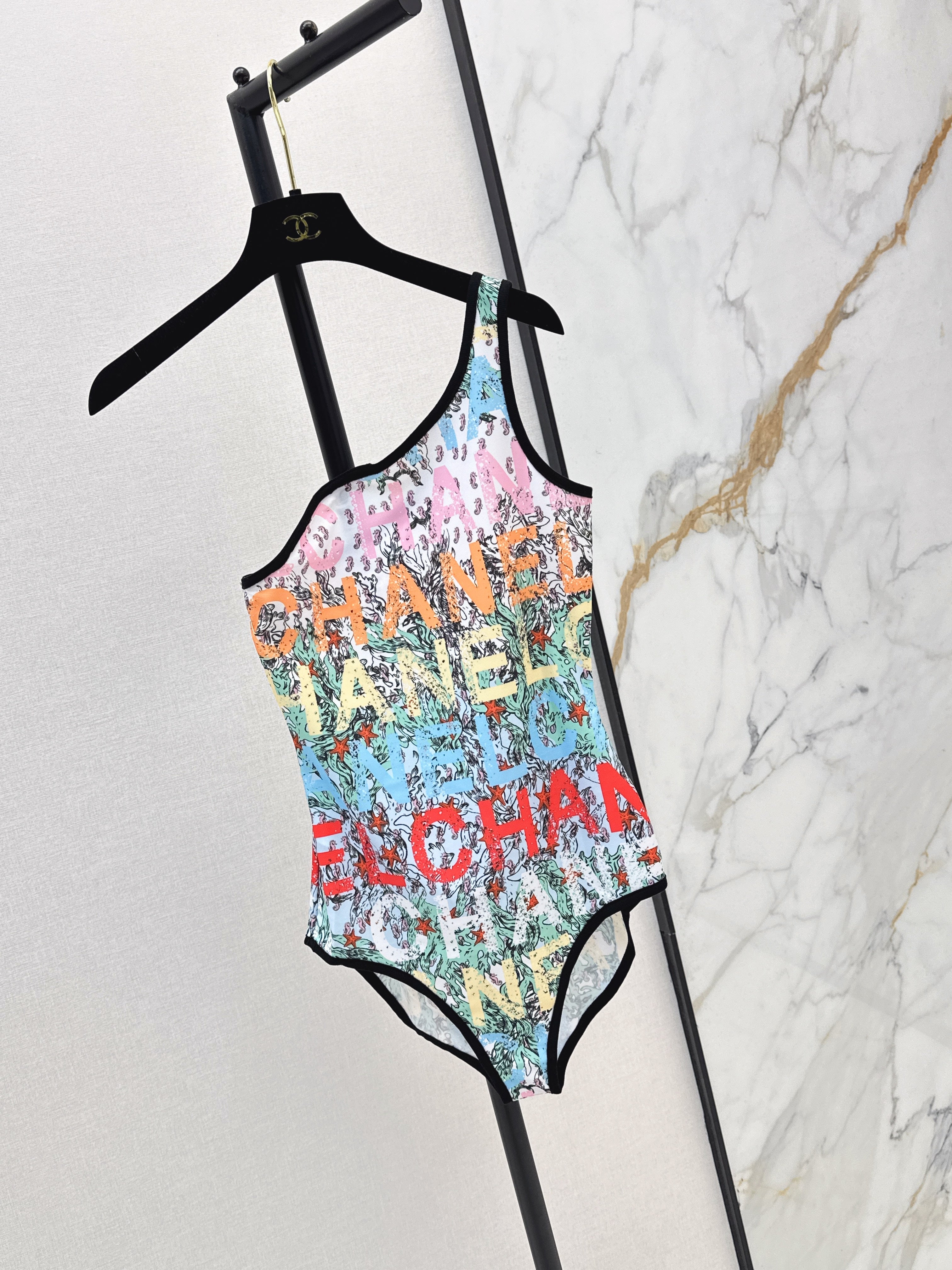 Graffiti One-Piece Swimsuit