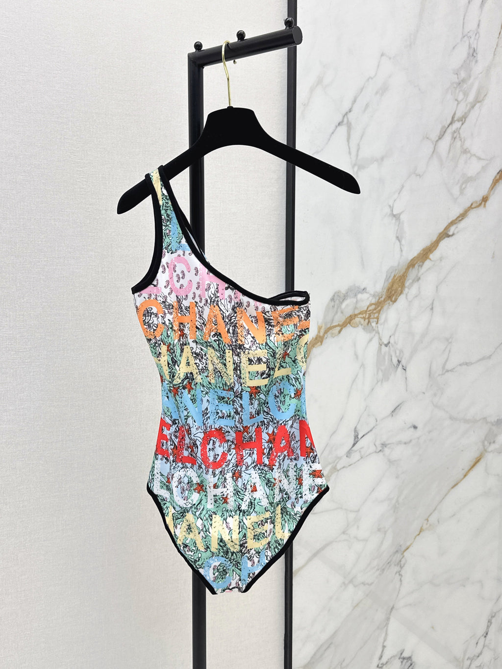 Graffiti One-Piece Swimsuit