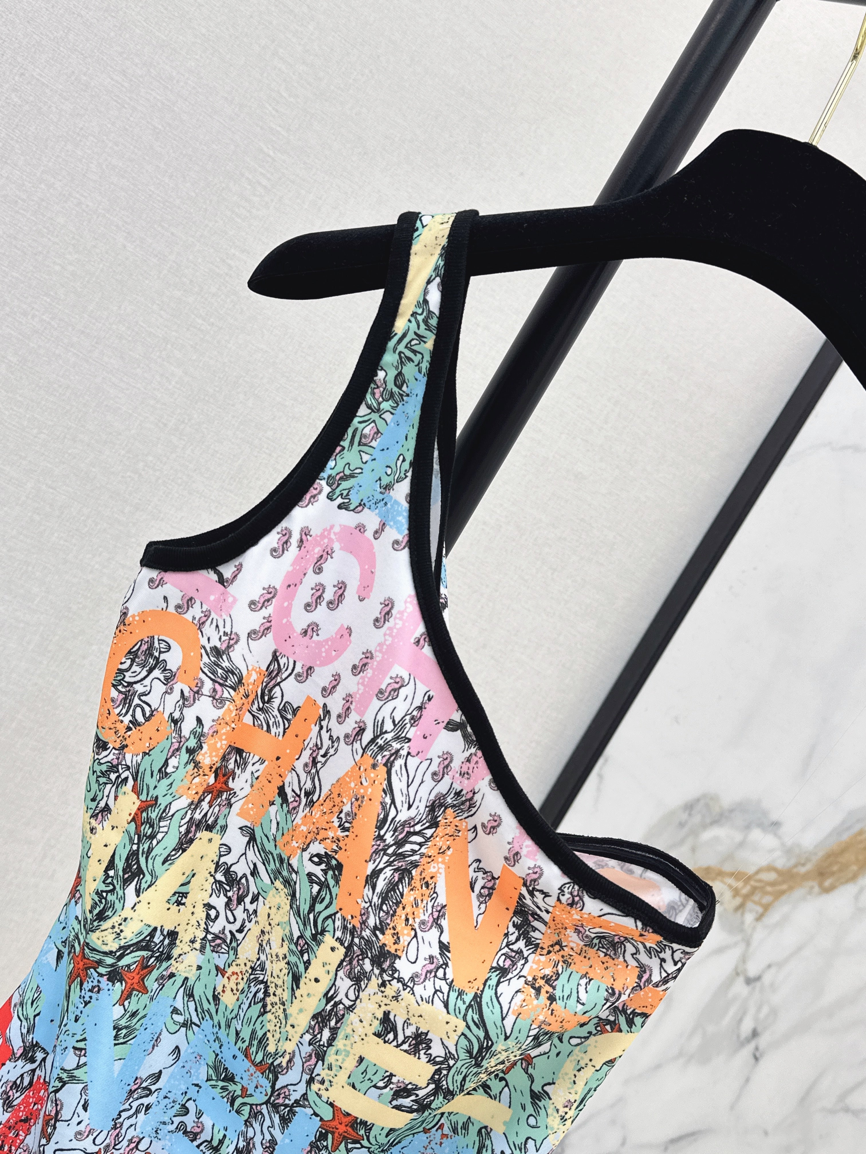 Graffiti One-Piece Swimsuit