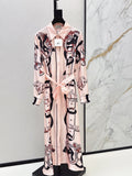Printed Silk Dress