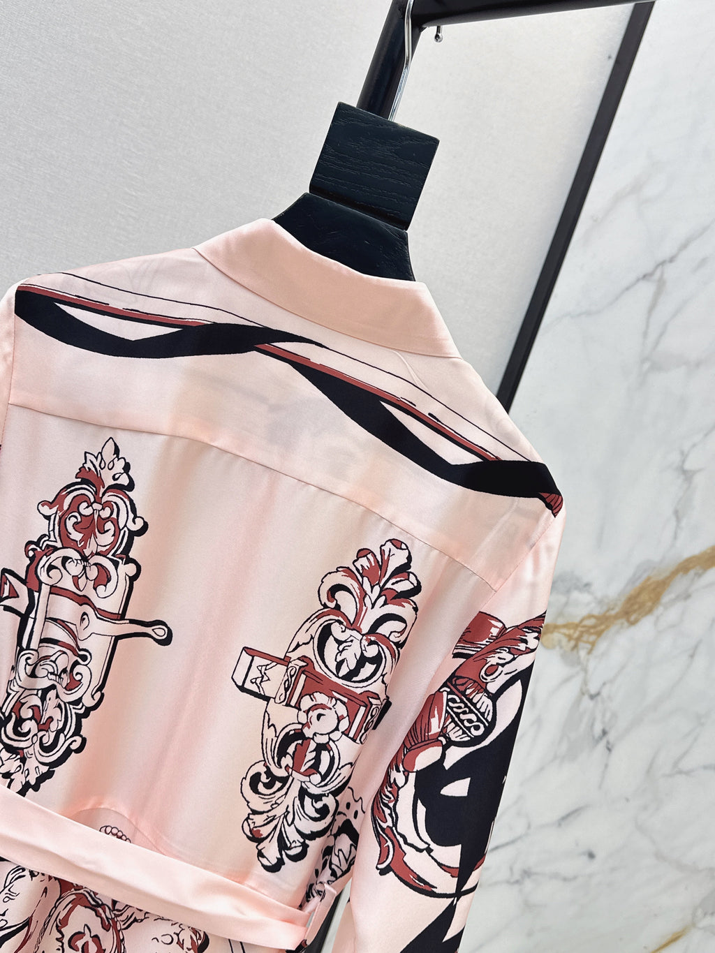 Printed Silk Dress