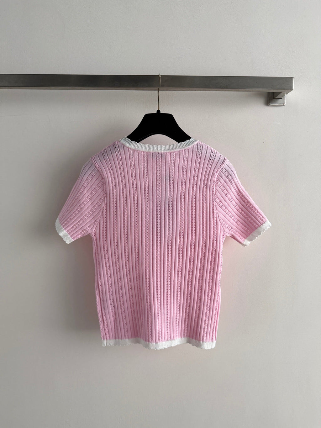 Short-Sleeve Knit Top