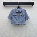 Fringed Denim Shirt