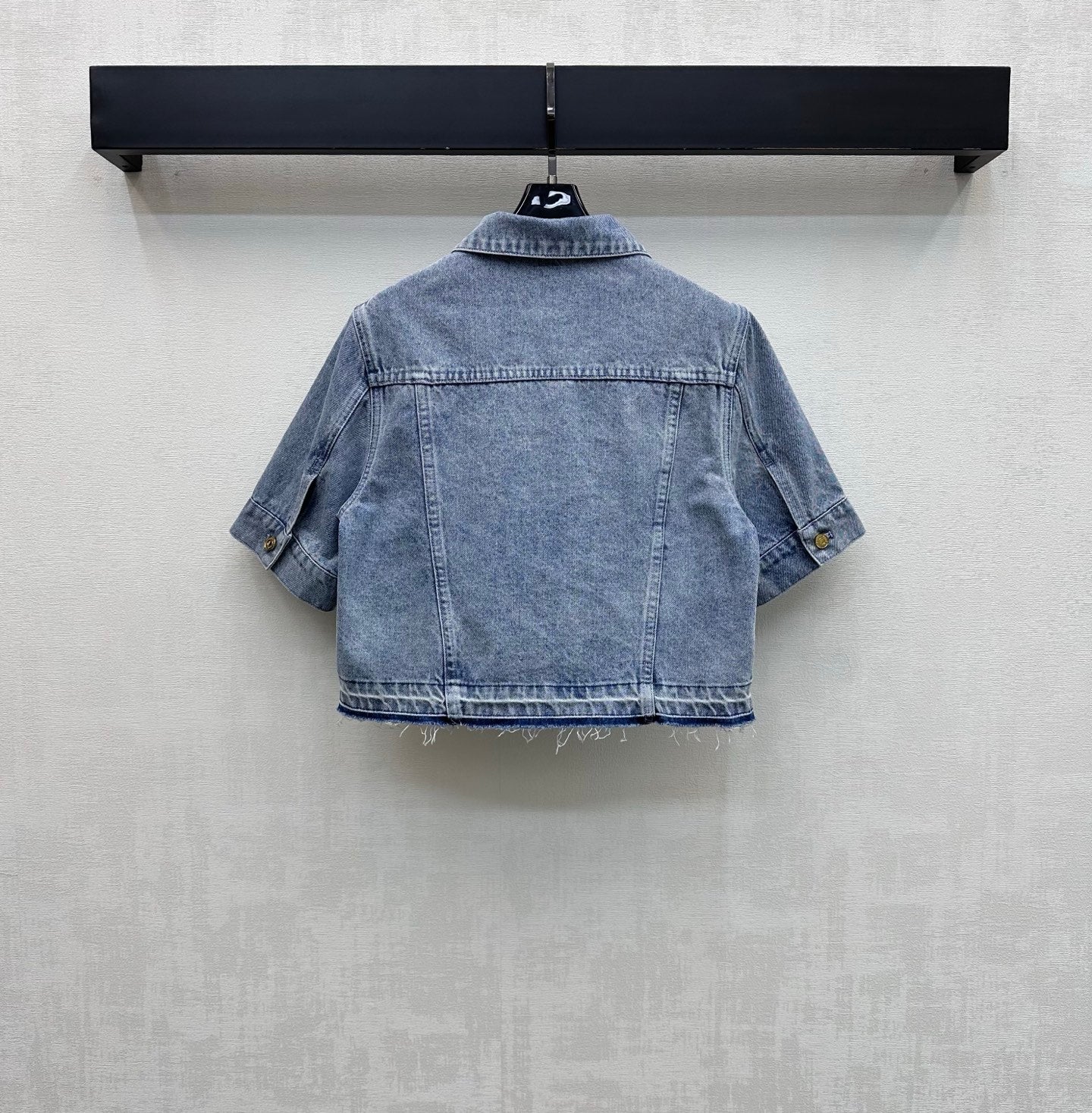 Fringed Denim Shirt