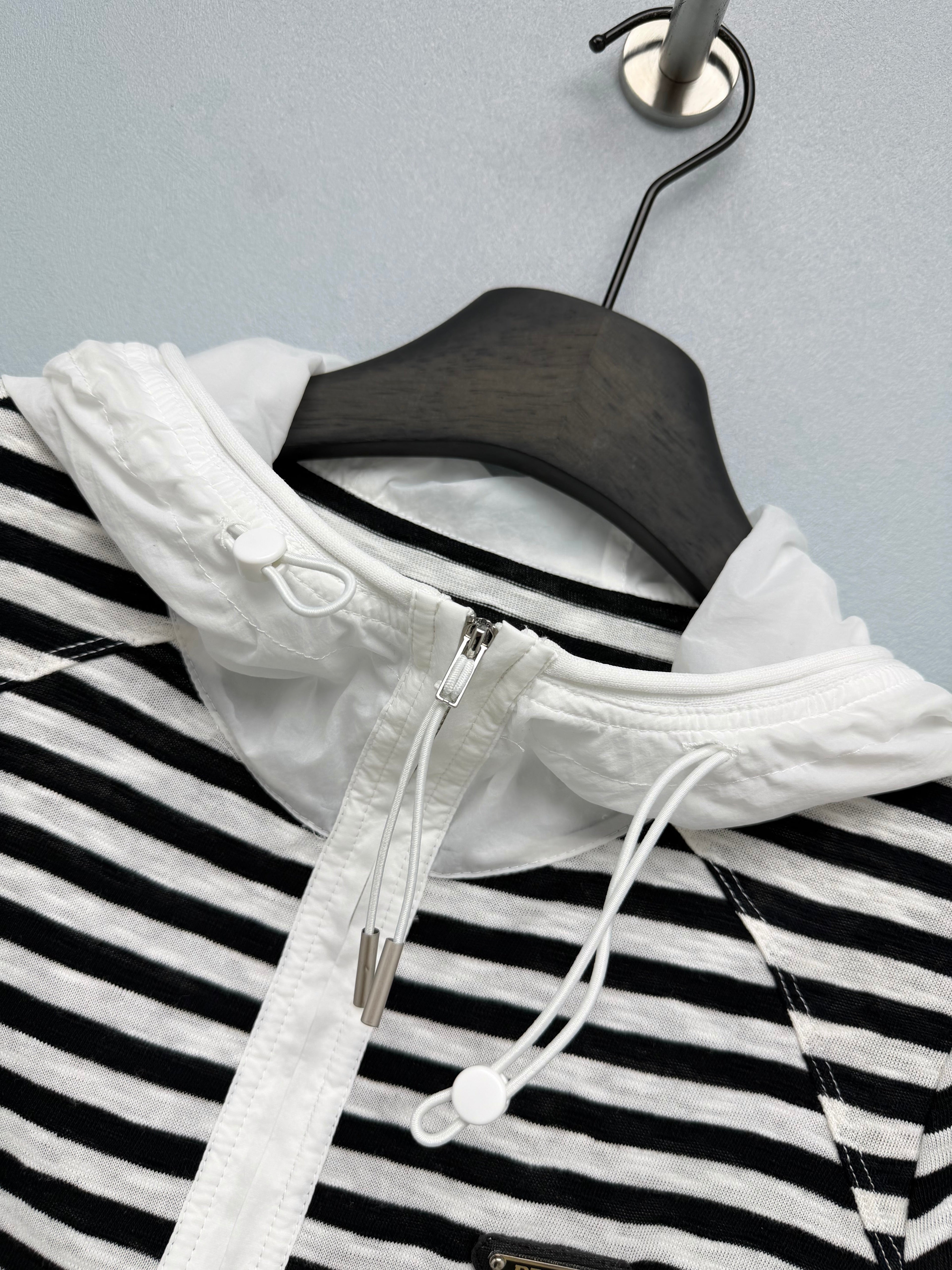 Short-Sleeve Half-Zip Hoodie