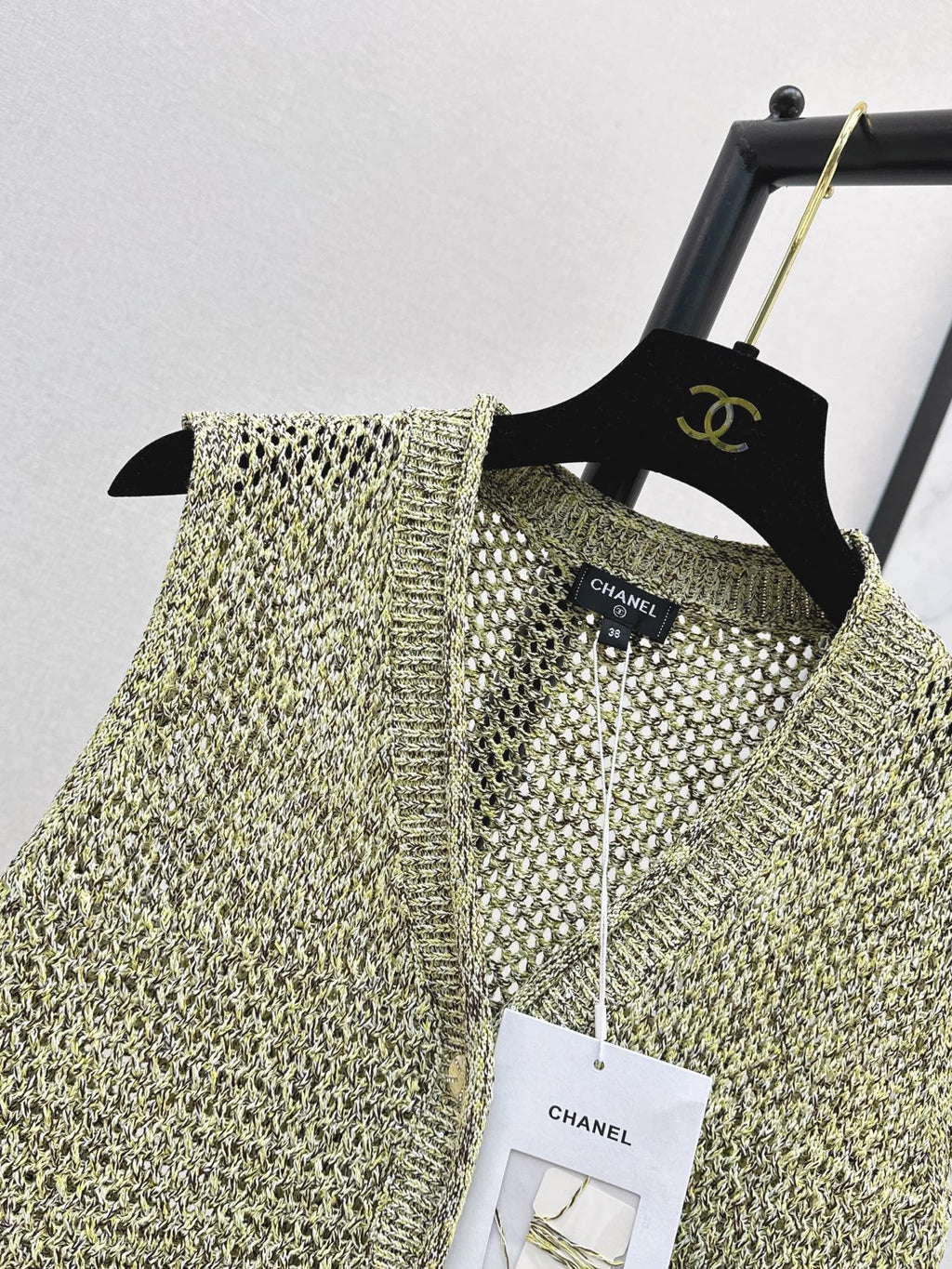 Open-Knit Vest