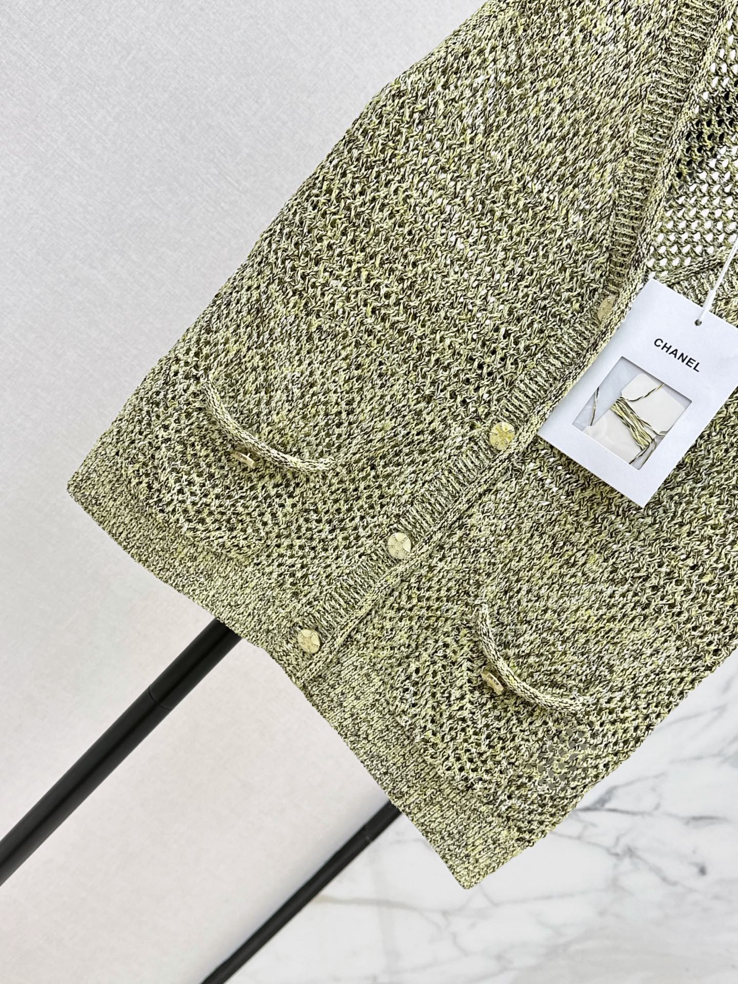 Open-Knit Vest