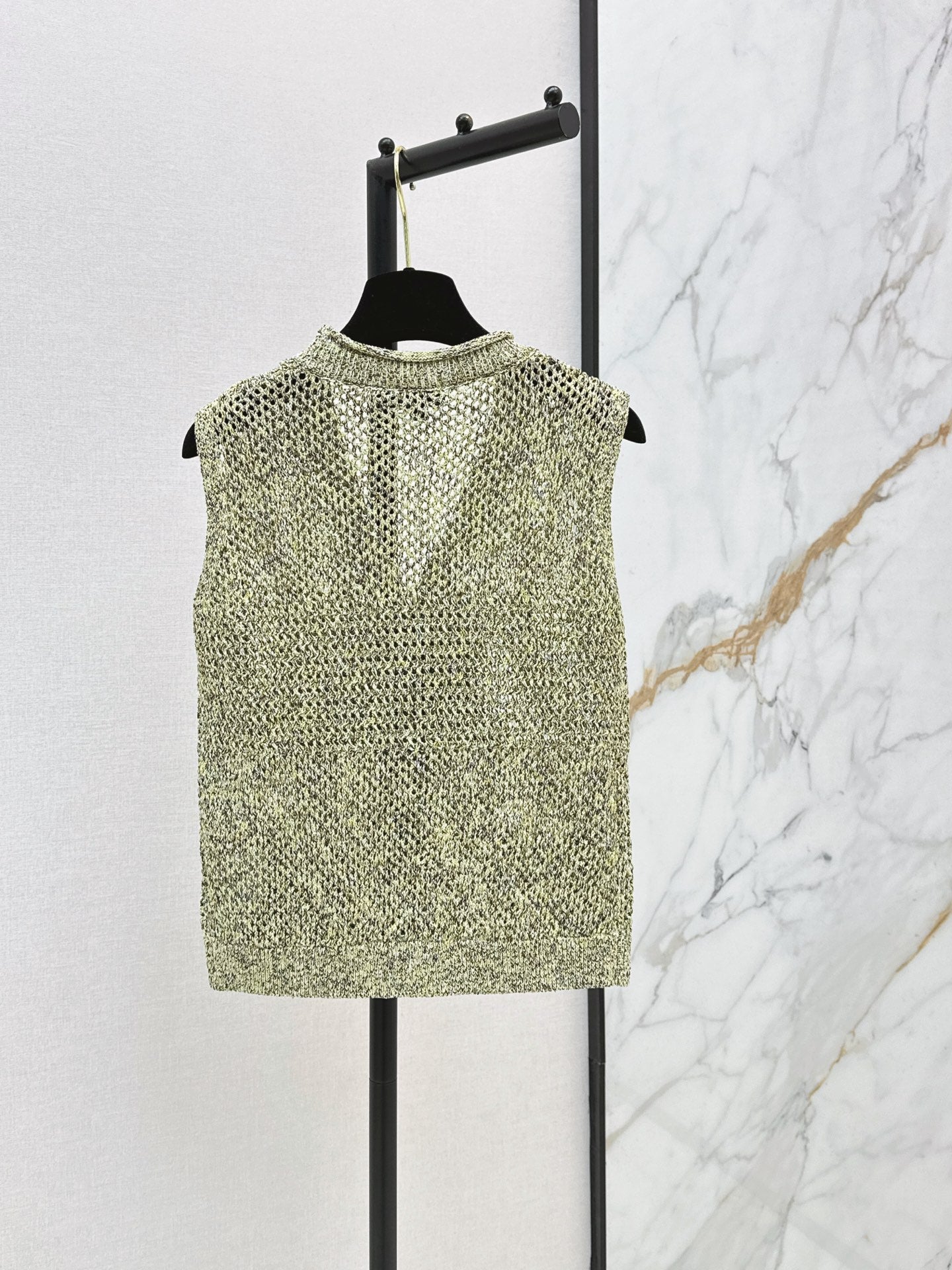 Open-Knit Vest