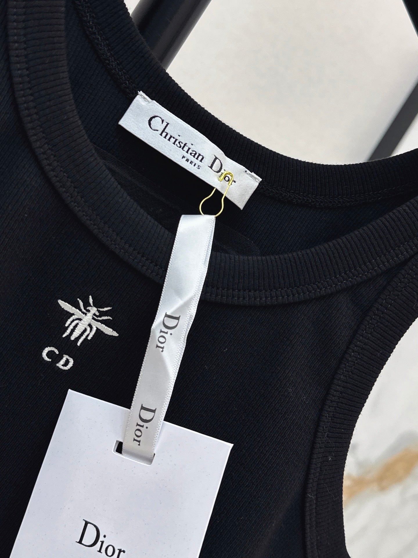 Bee-Embroidered Decorative Vest