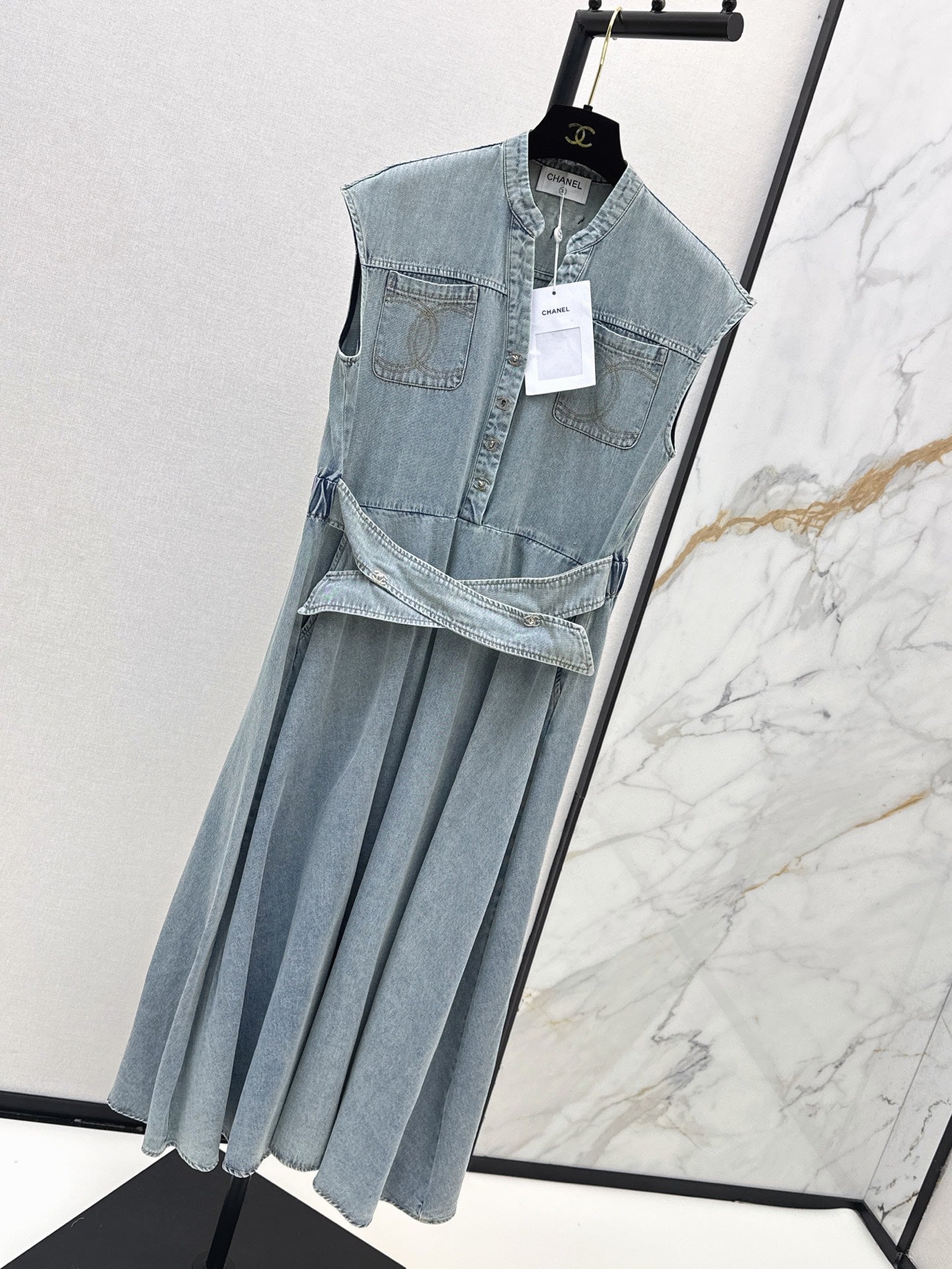 Long Denim Dress