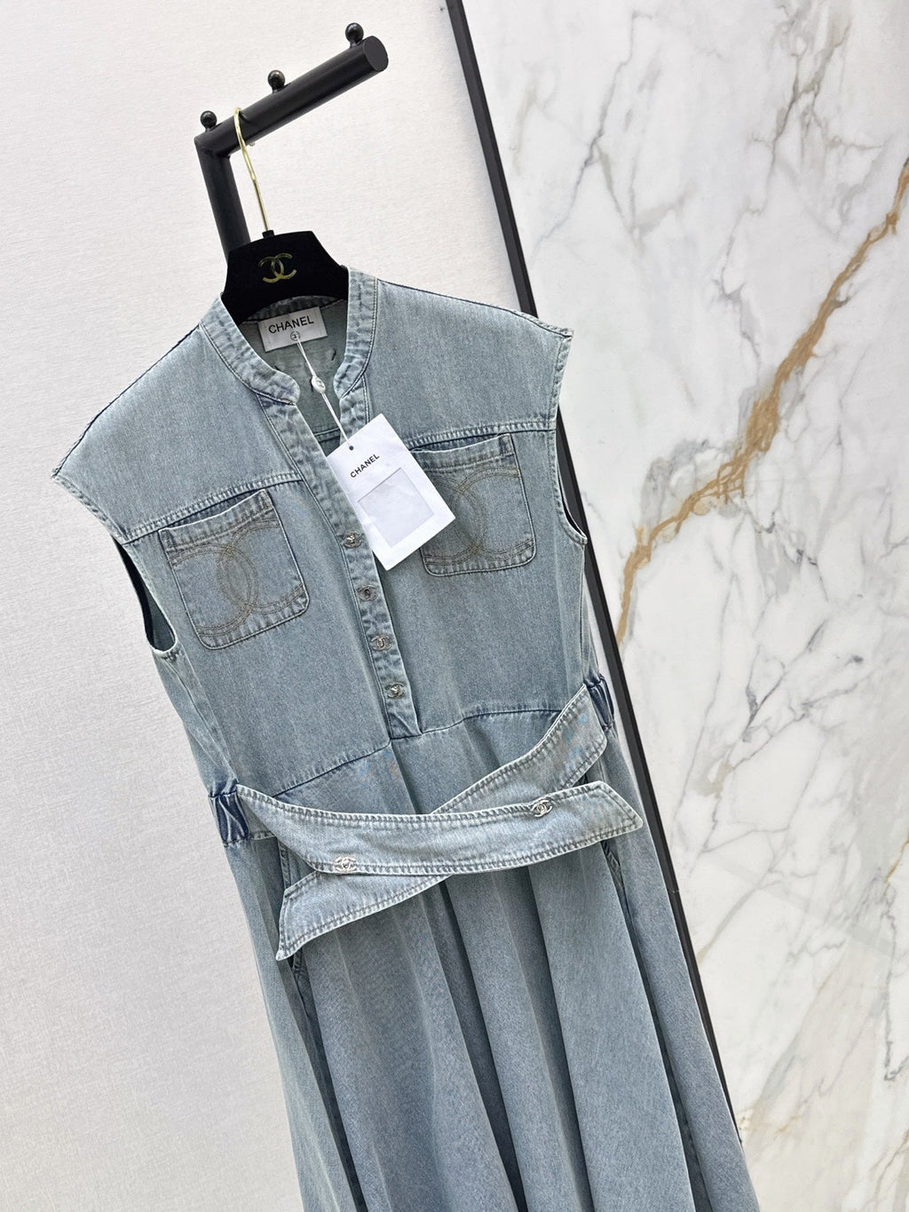 Long Denim Dress