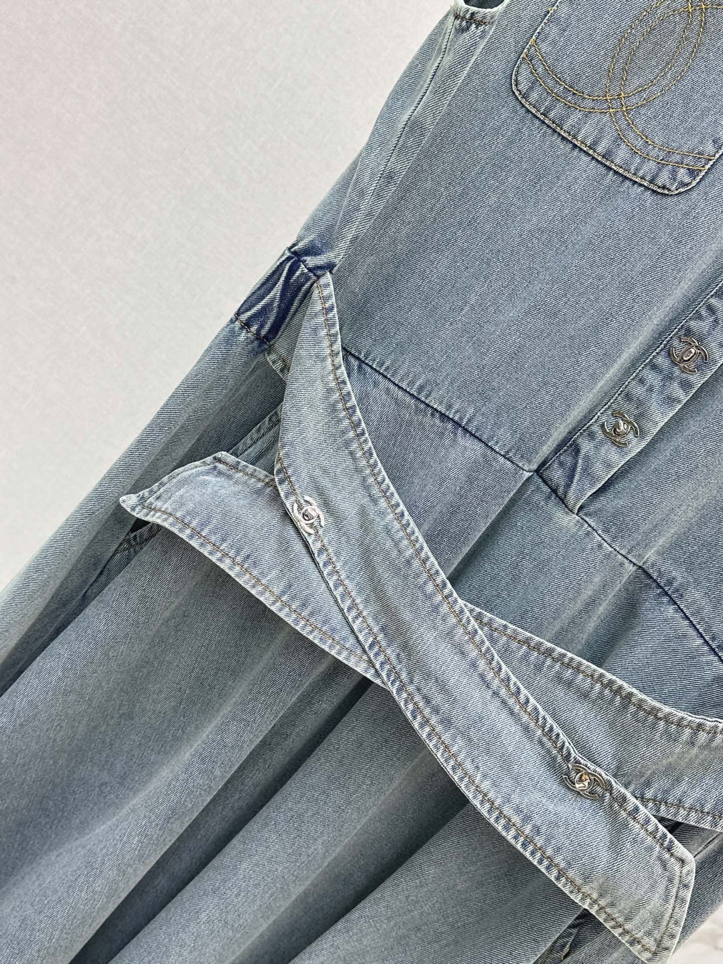 Long Denim Dress