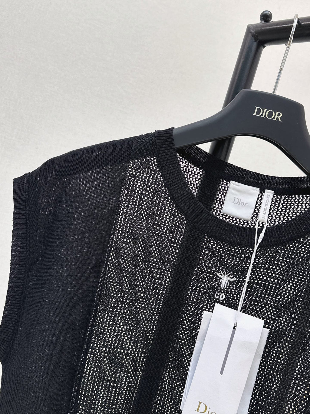 Patchwork Cutout Drop-Shoulder Knit Sweater