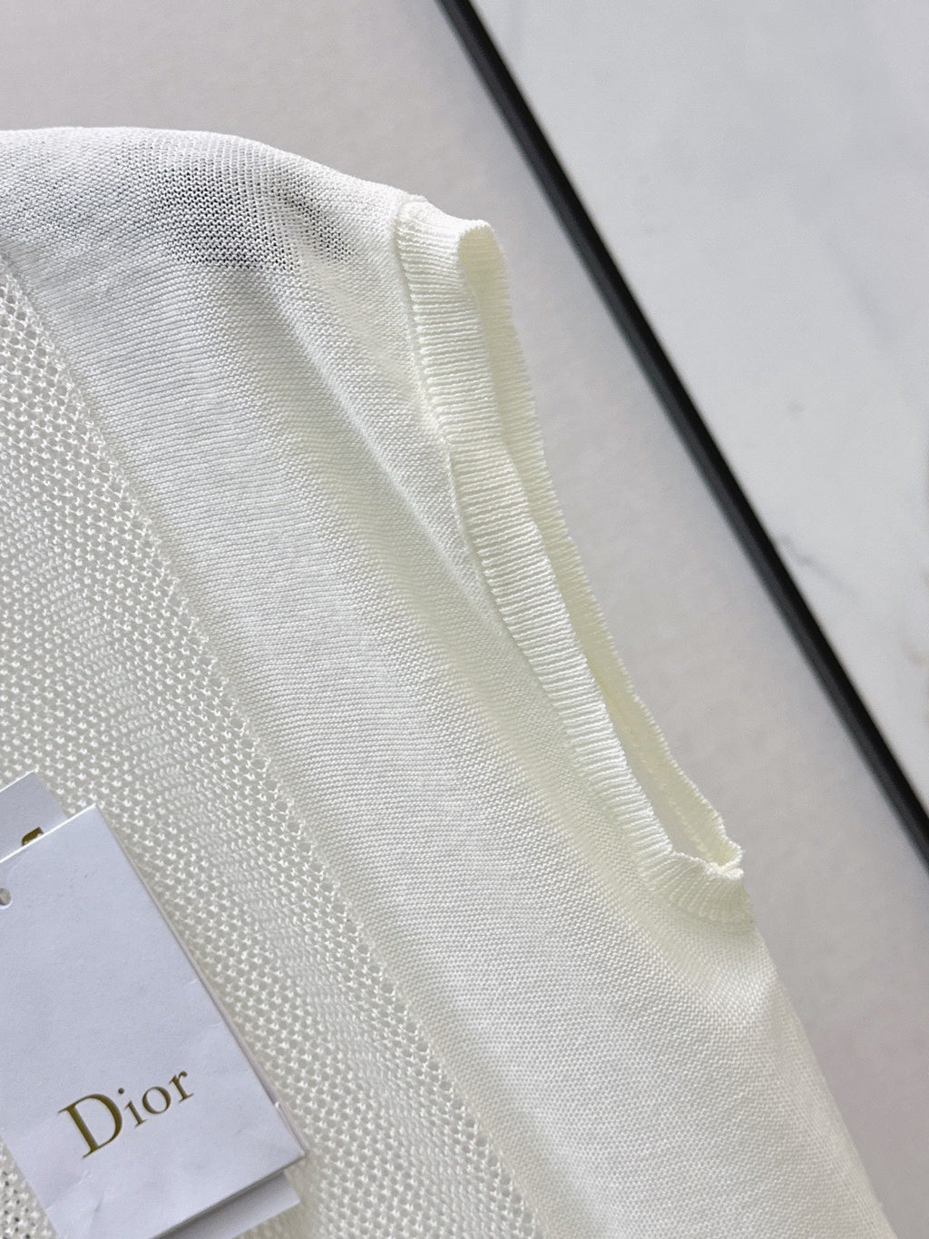 Patchwork Cutout Drop-Shoulder Knit Sweater