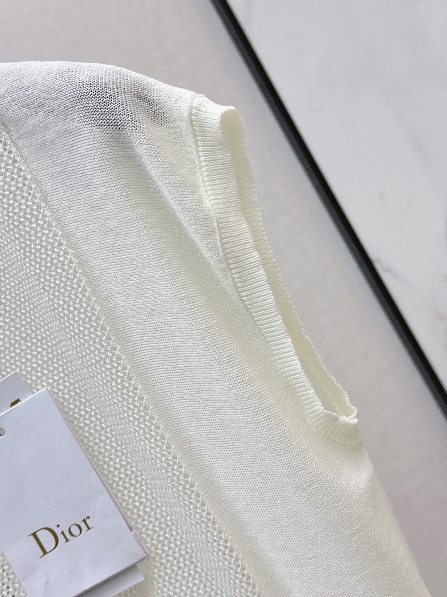 Patchwork Cutout Drop-Shoulder Knit Sweater